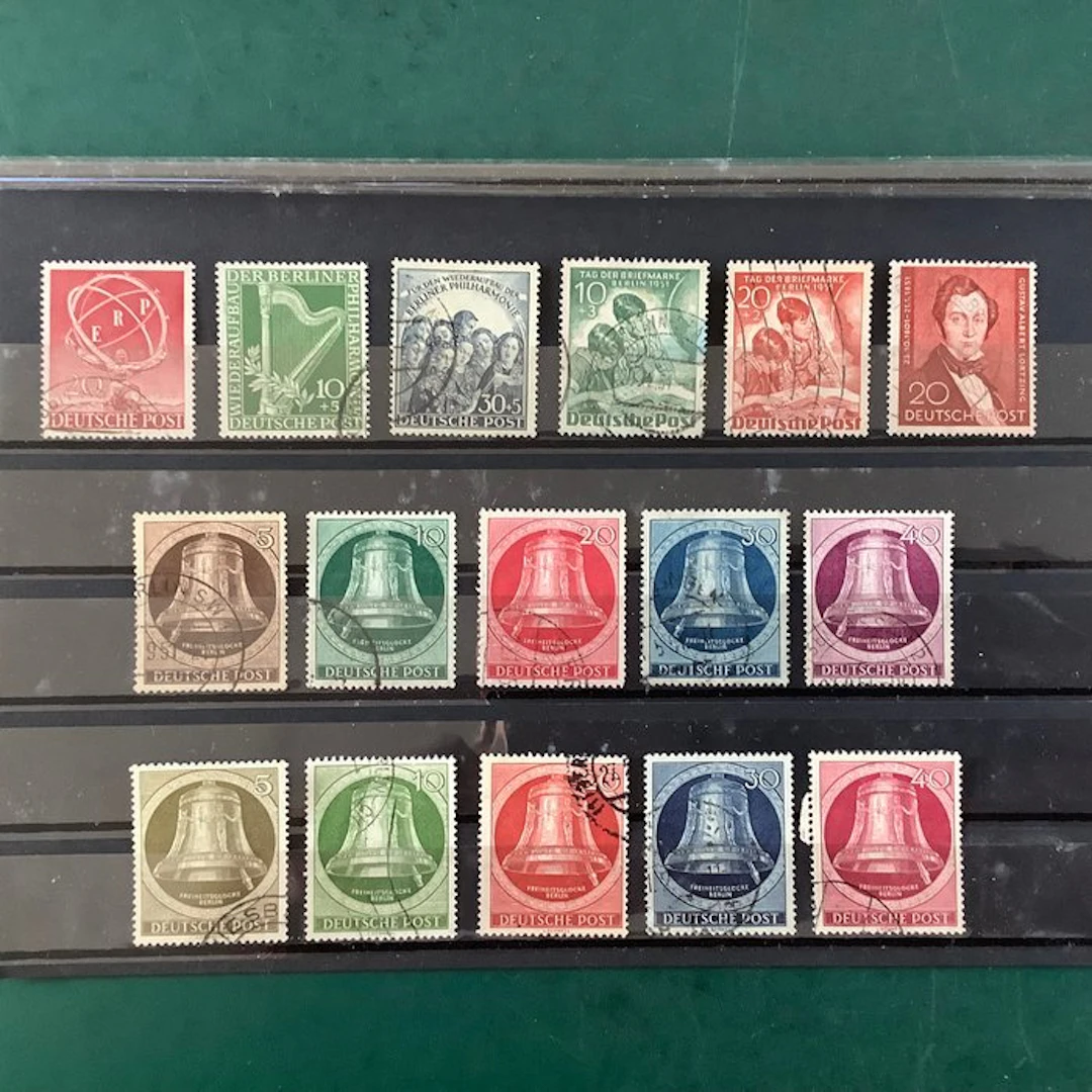 Berlin 1950/1951 - Two issues - used - Michel 71/86