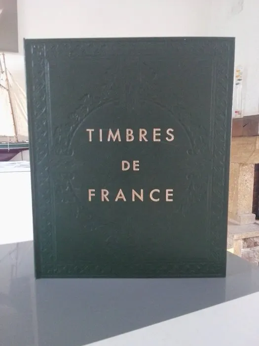 France 1985/1995 - Stamp album with France stamp...