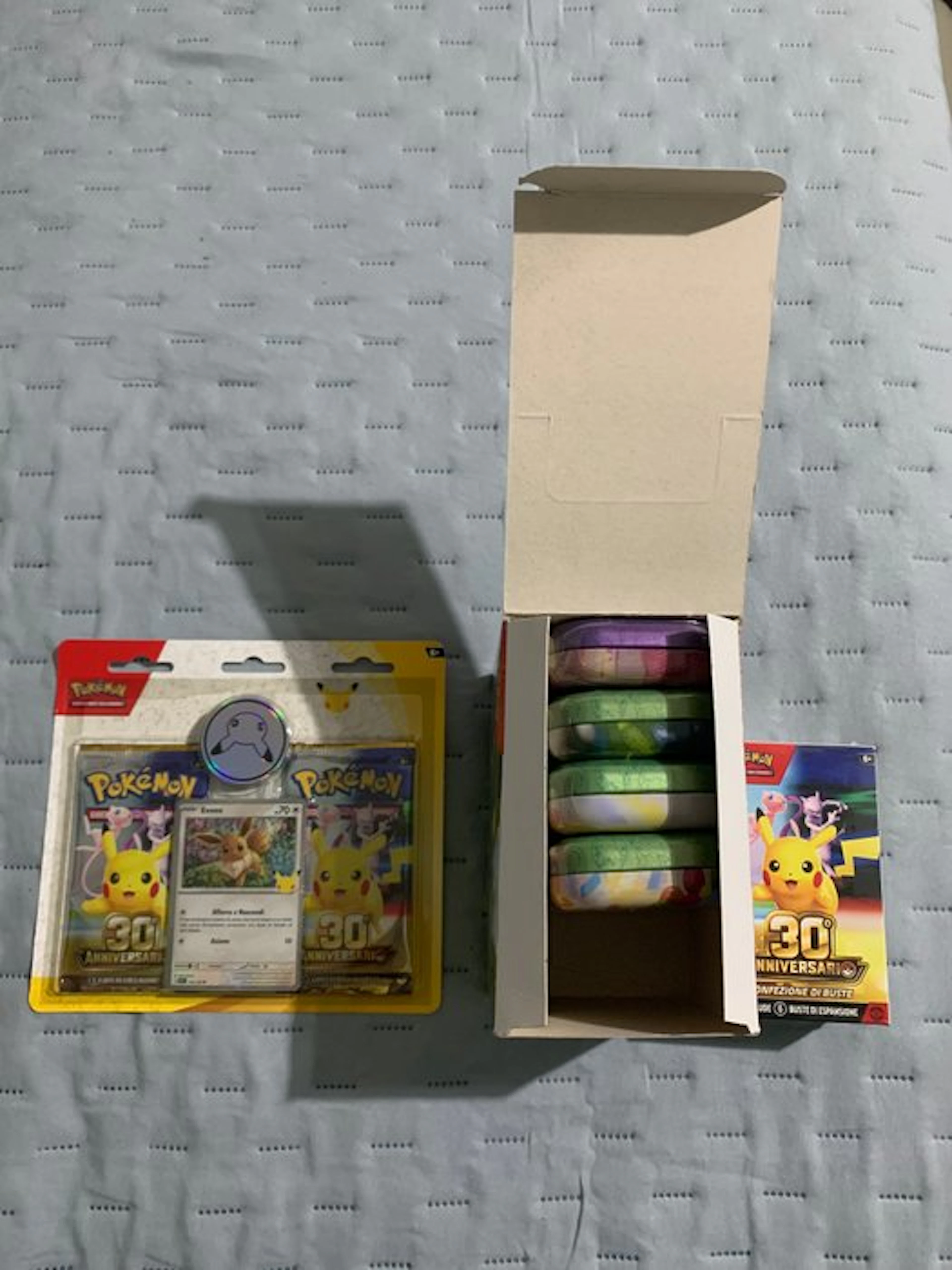 Mixed collection Pokémon 30° anniversario sigillato - 4...