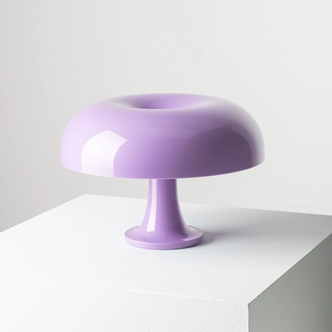 Artemide - Giancarlo Mattioli - Table lamp - Nessino lavender - polycarbonate