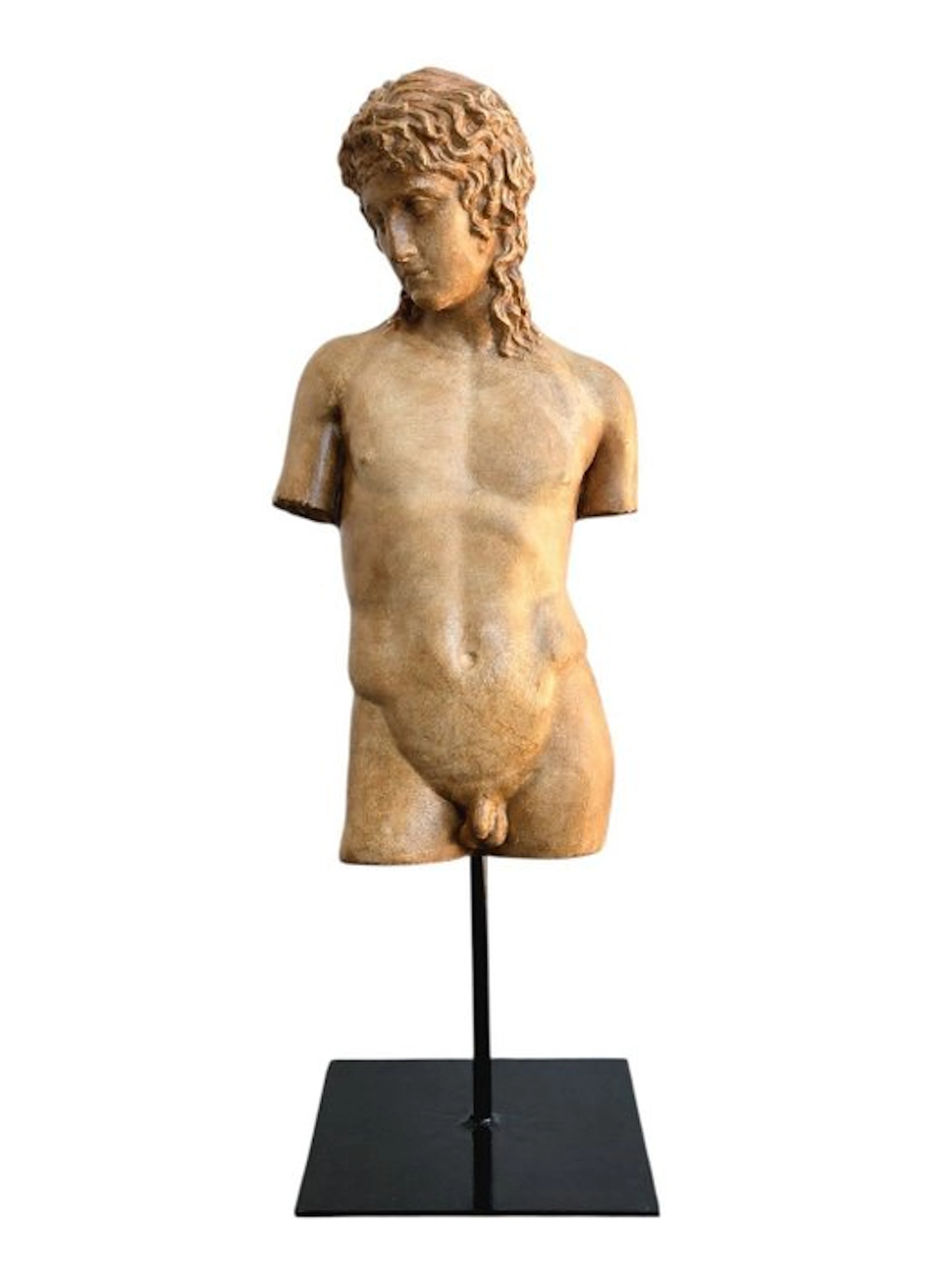 Sculpture, Busto Eros - 45 cm - marble powder