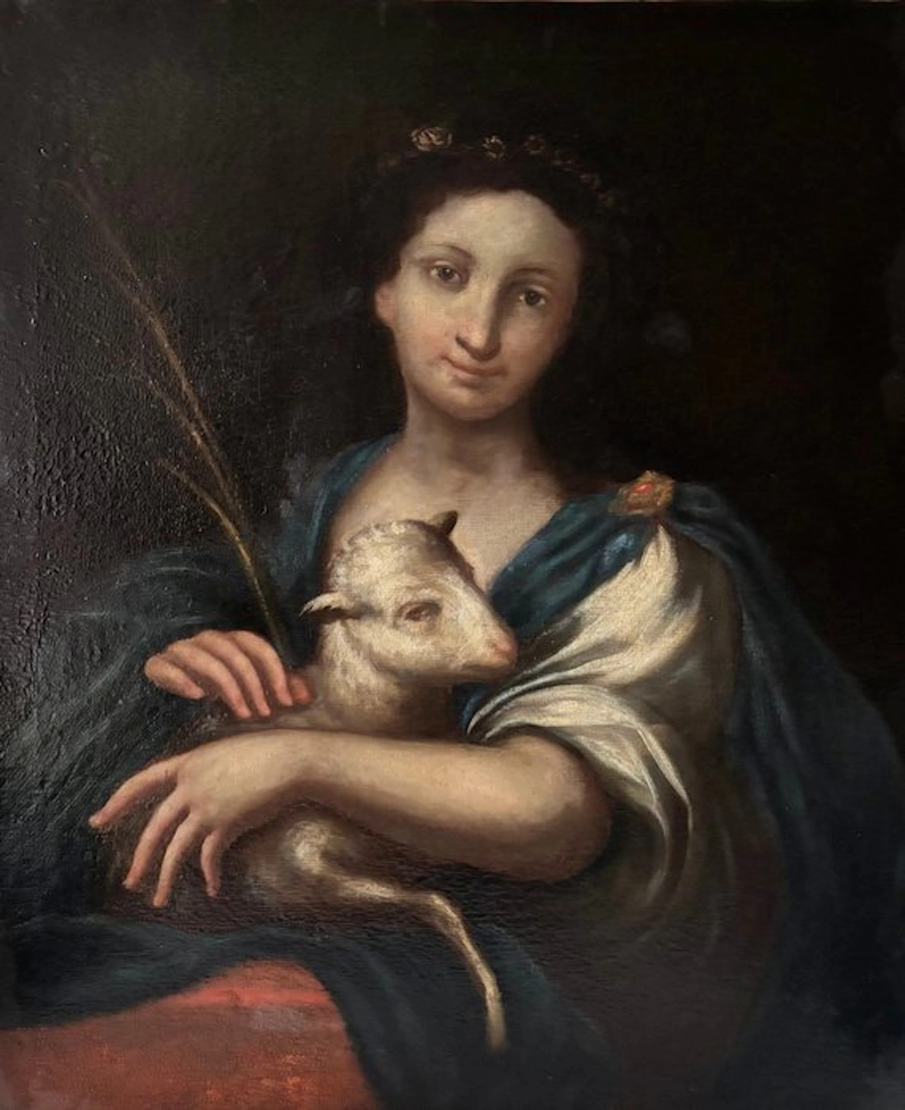 Cesare Dandini (1596–1657), Follower of - Heilige Agnes von Rom (Sant’Agnese)
