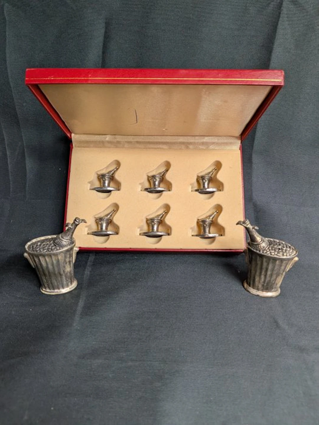 SILEA - Knife rest (8) - Silverplated