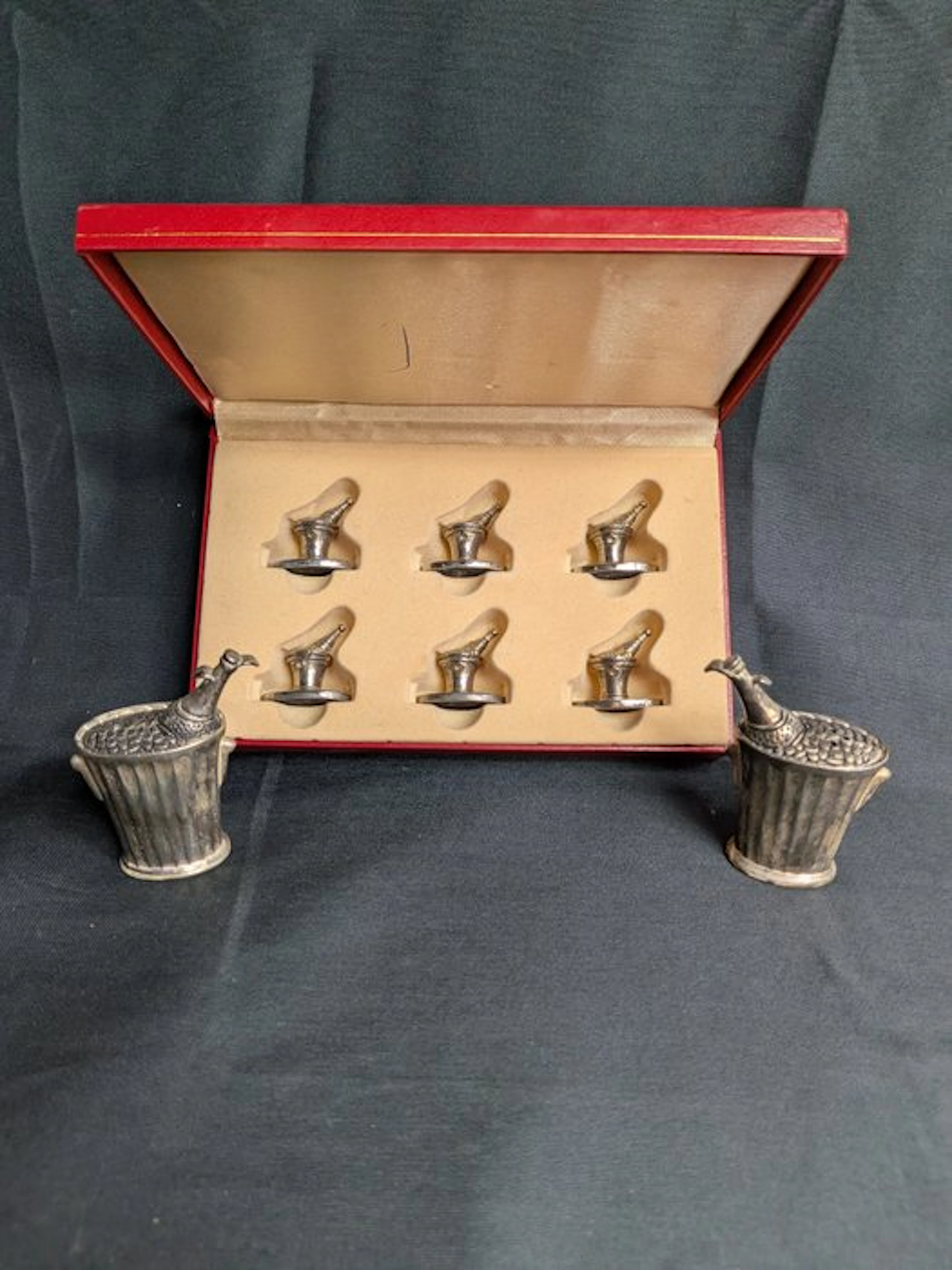 SILEA - Knife rest (8) - Silverplated