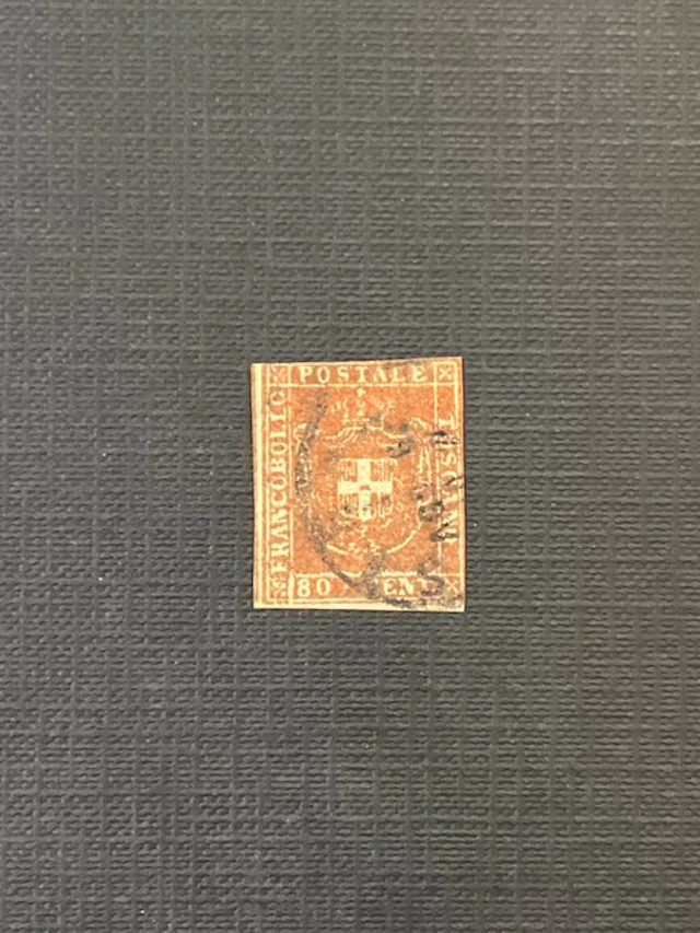 Italy 1960 - Ancient Italian States - Tuscany 80 centesimi used. -