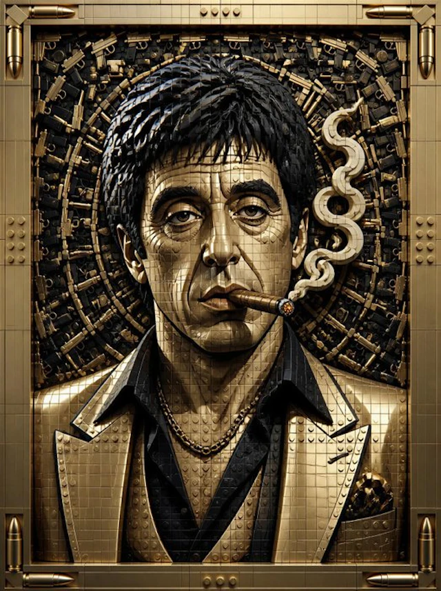 Maison D'art - Tony Montana — The Golden Empire | Art Tribute