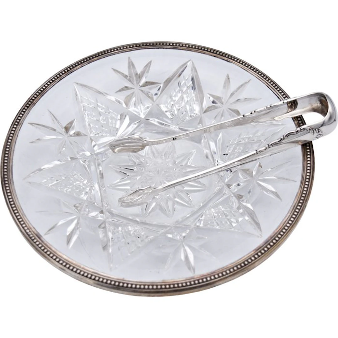 Tray - For sweets - .925 silver