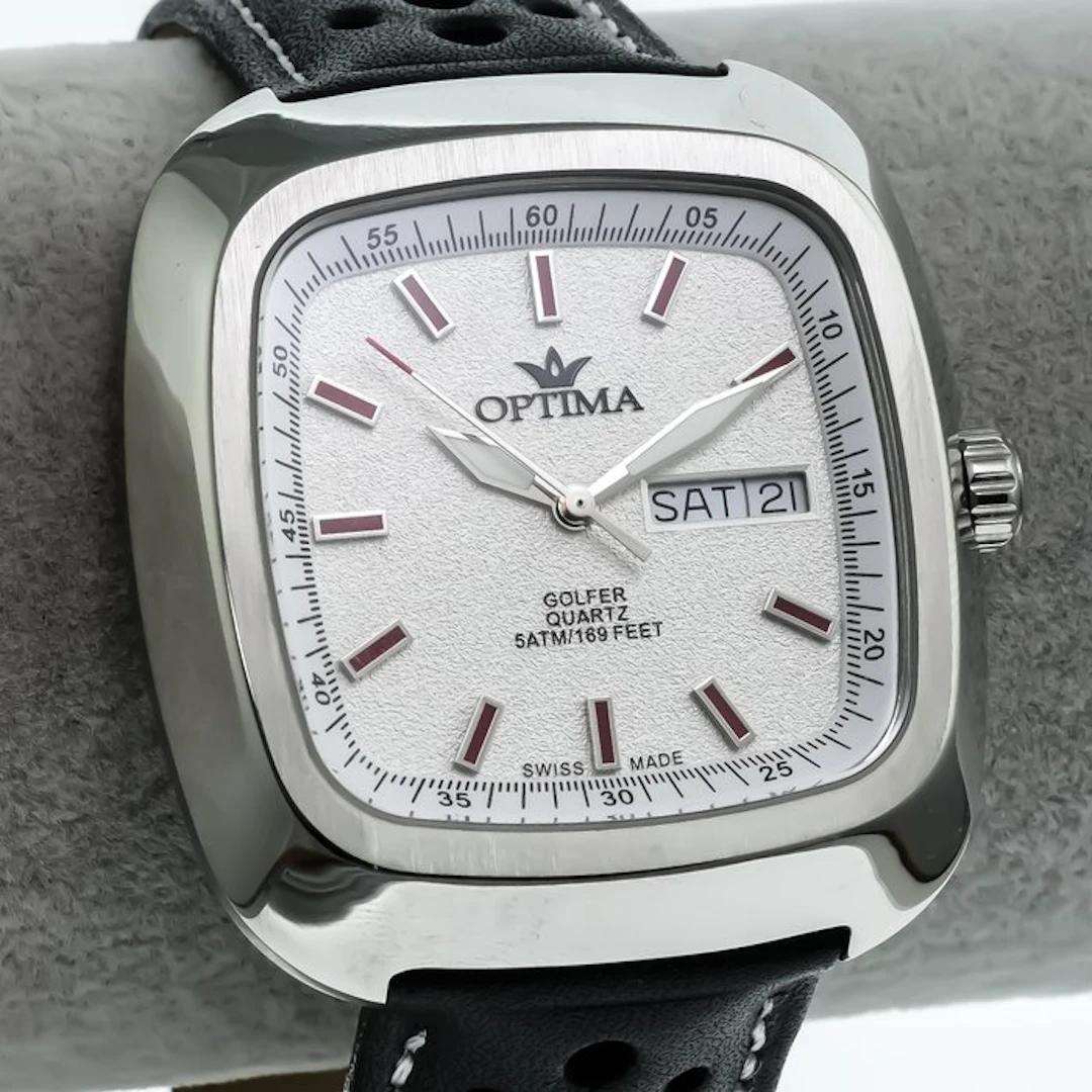 Optima - Golfer Swiss Made Watch - OSM487-SL-1 - No...