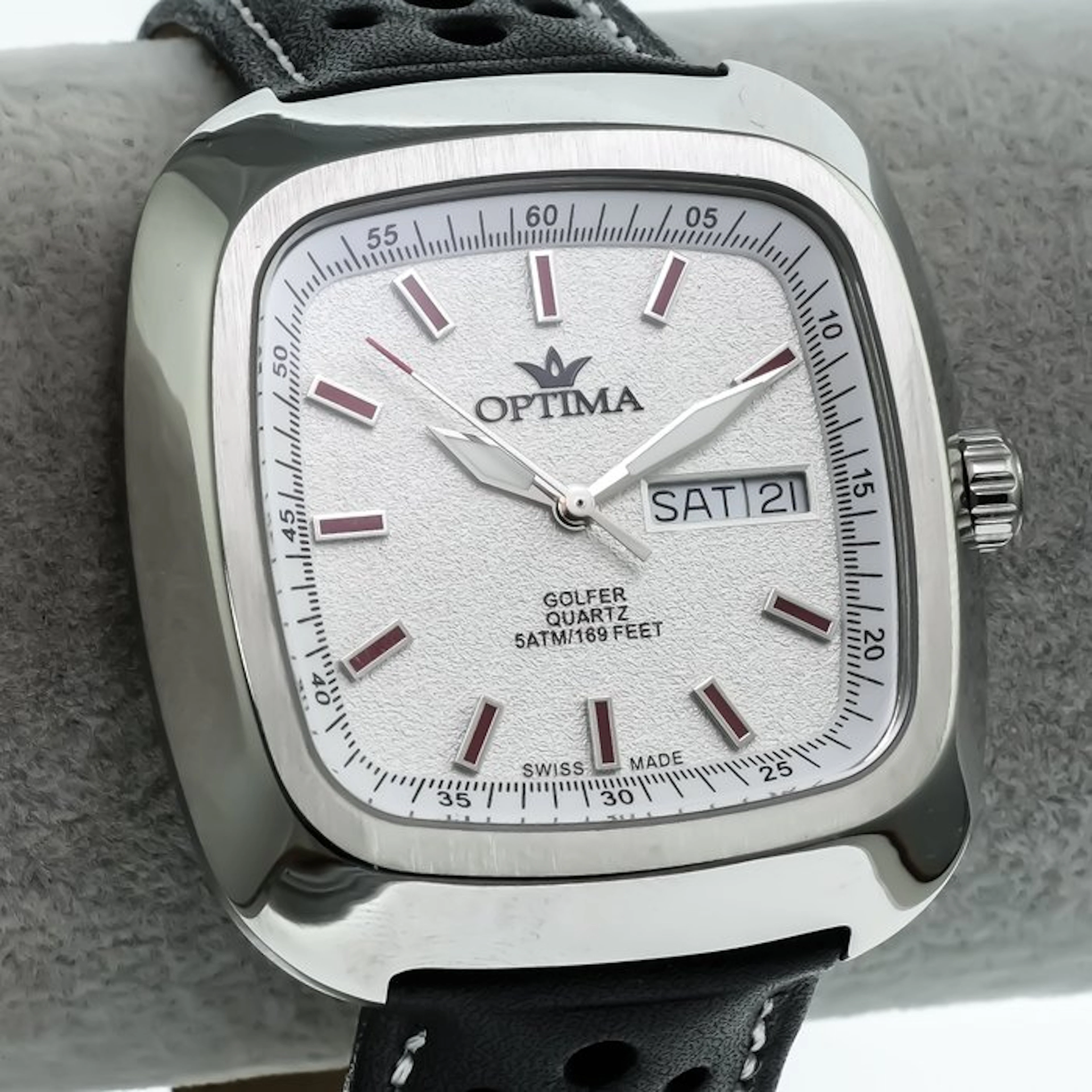 Optima - Golfer Swiss Made Watch - OSM487-SL-1 - No...