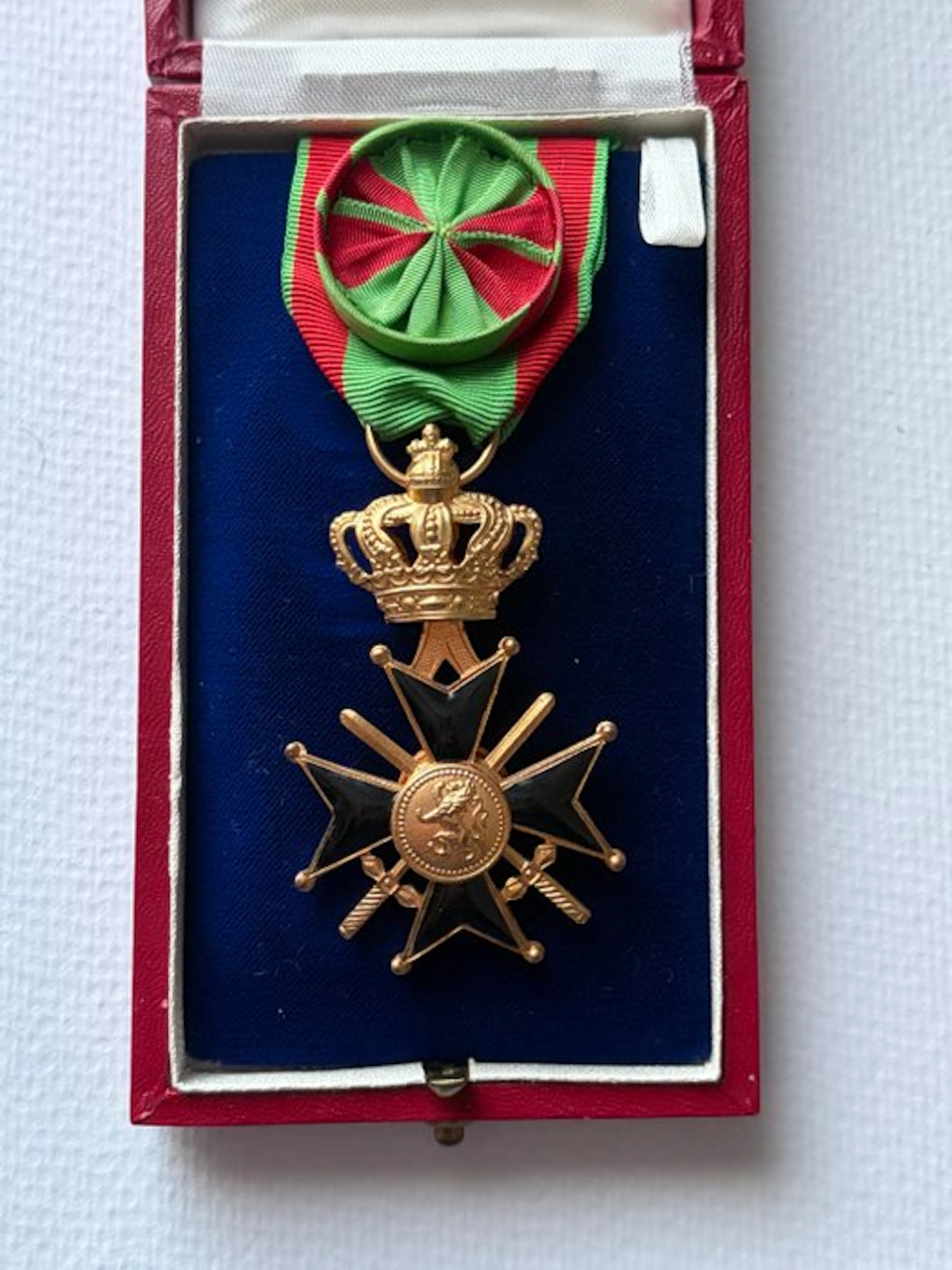 Belgium - Air Force - Military medal - Military Cross First Class - 1963