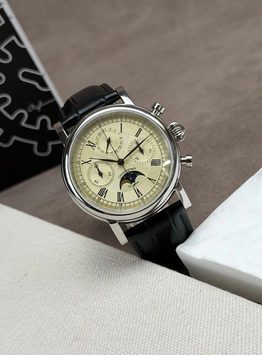 Seestern - Moonphase Master Mechanical Chronograph Date...