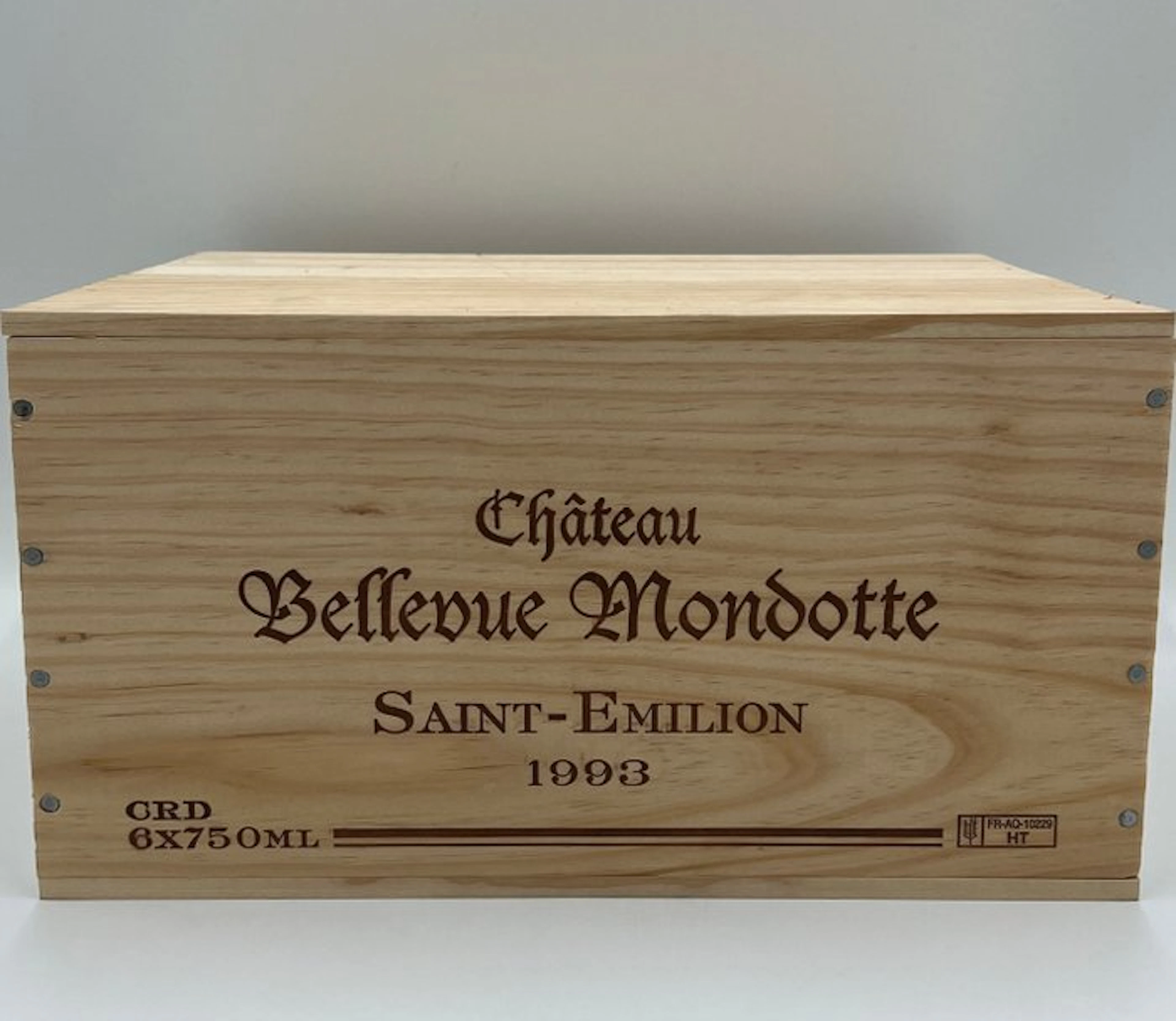 1993 Chateau Bellevue Mondotte - Saint-Émilion - 6 Bottles (0.75L)