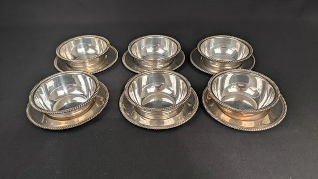 M.A.S.N. Argenteria - Table service for 6 (12)...