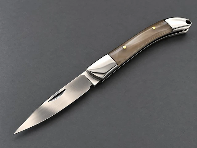 Spagnolo Vintage Coltello spagnolo vintage pieghevole –...