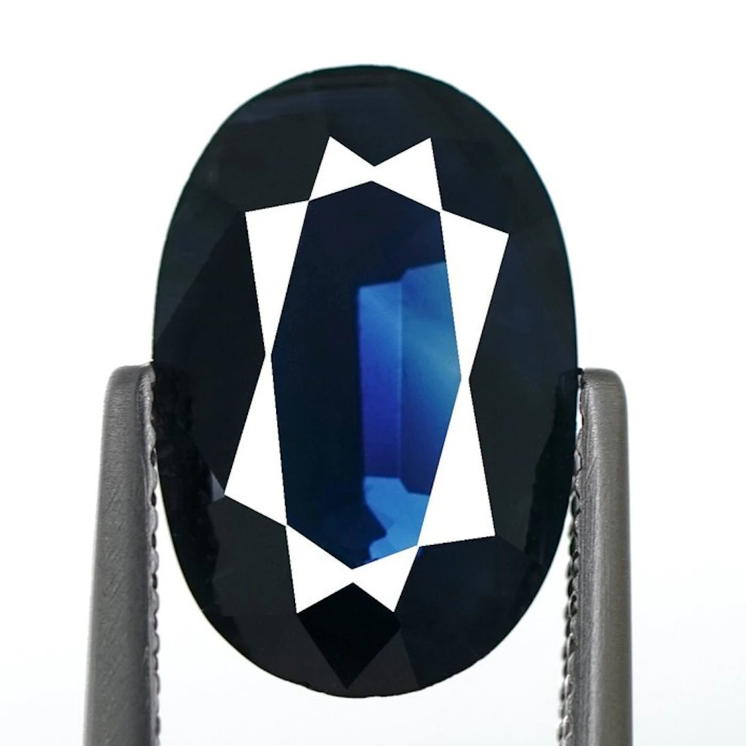 No reserve price - 1 pcs Blue Sapphire - 4.69 ct...