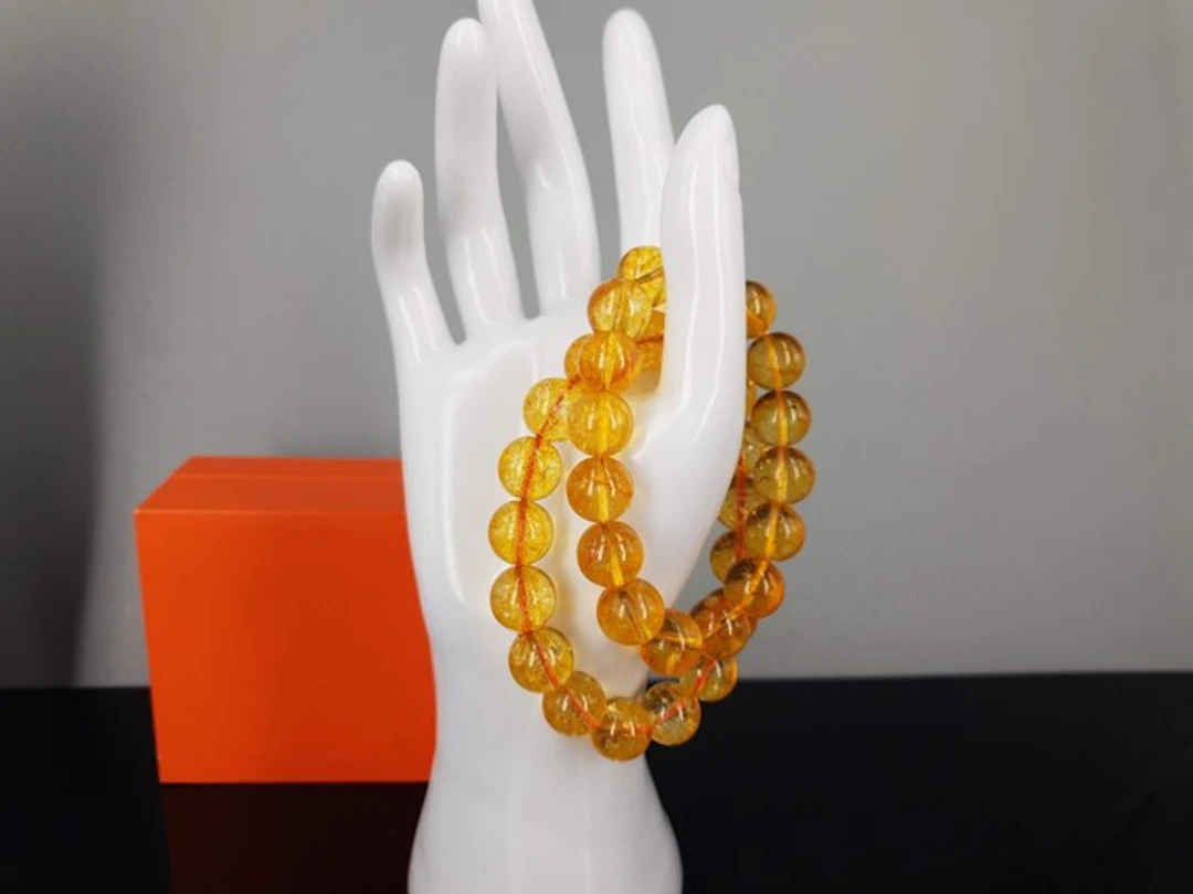 Citrine Gemstone Length: 15cm / 16cm - Bracelet
