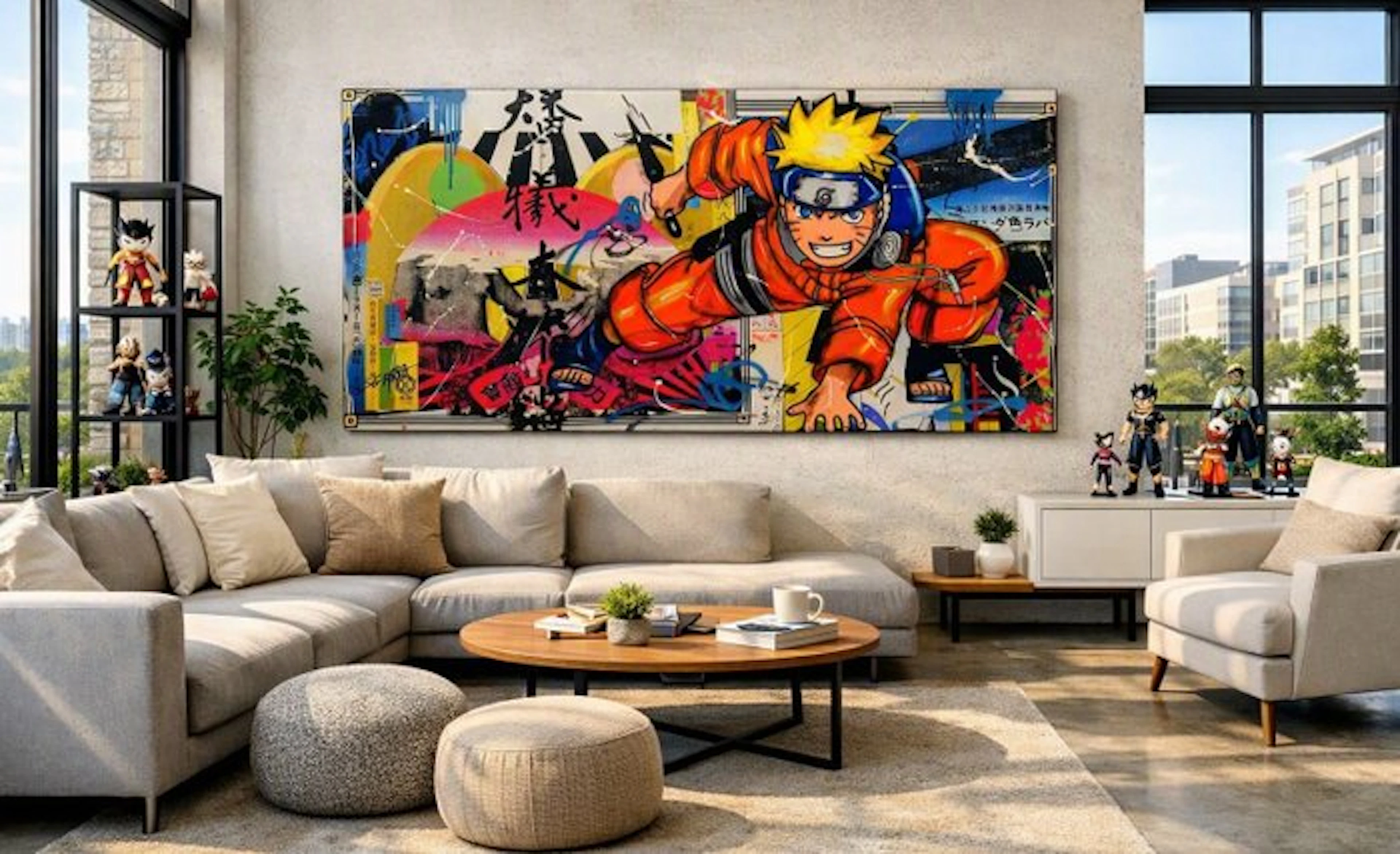 SGARRA - TOILE MANGA NARUTO GRAND FORMAT