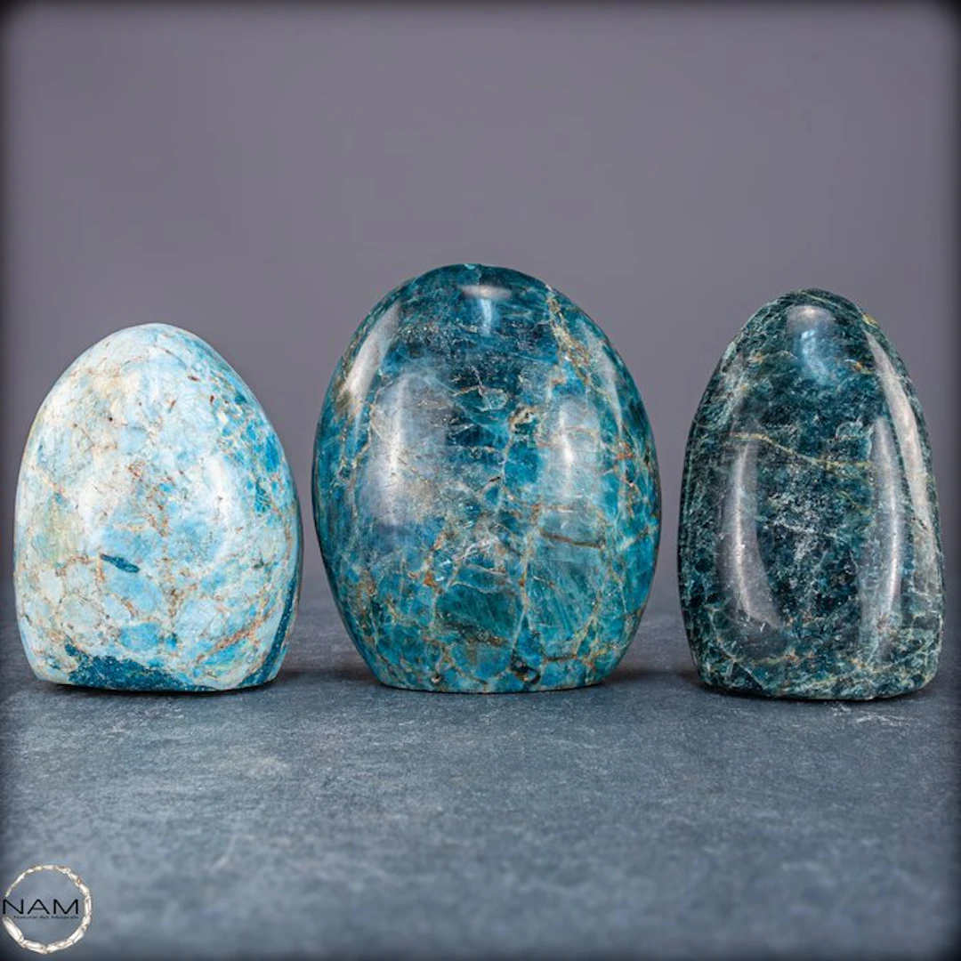 Exclusive apatite freeform set – Three powerful...
