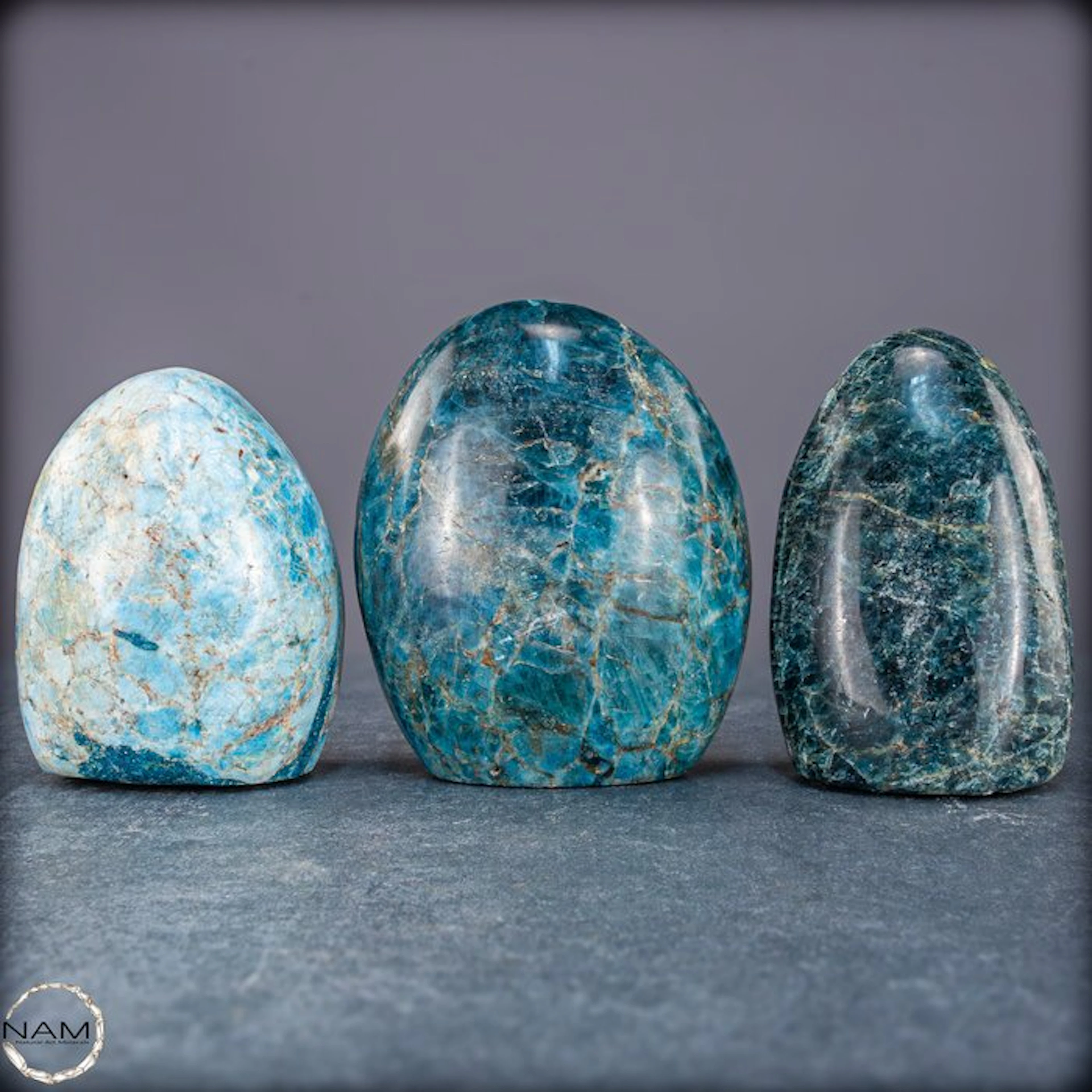 Exclusive apatite freeform set – Three powerful...