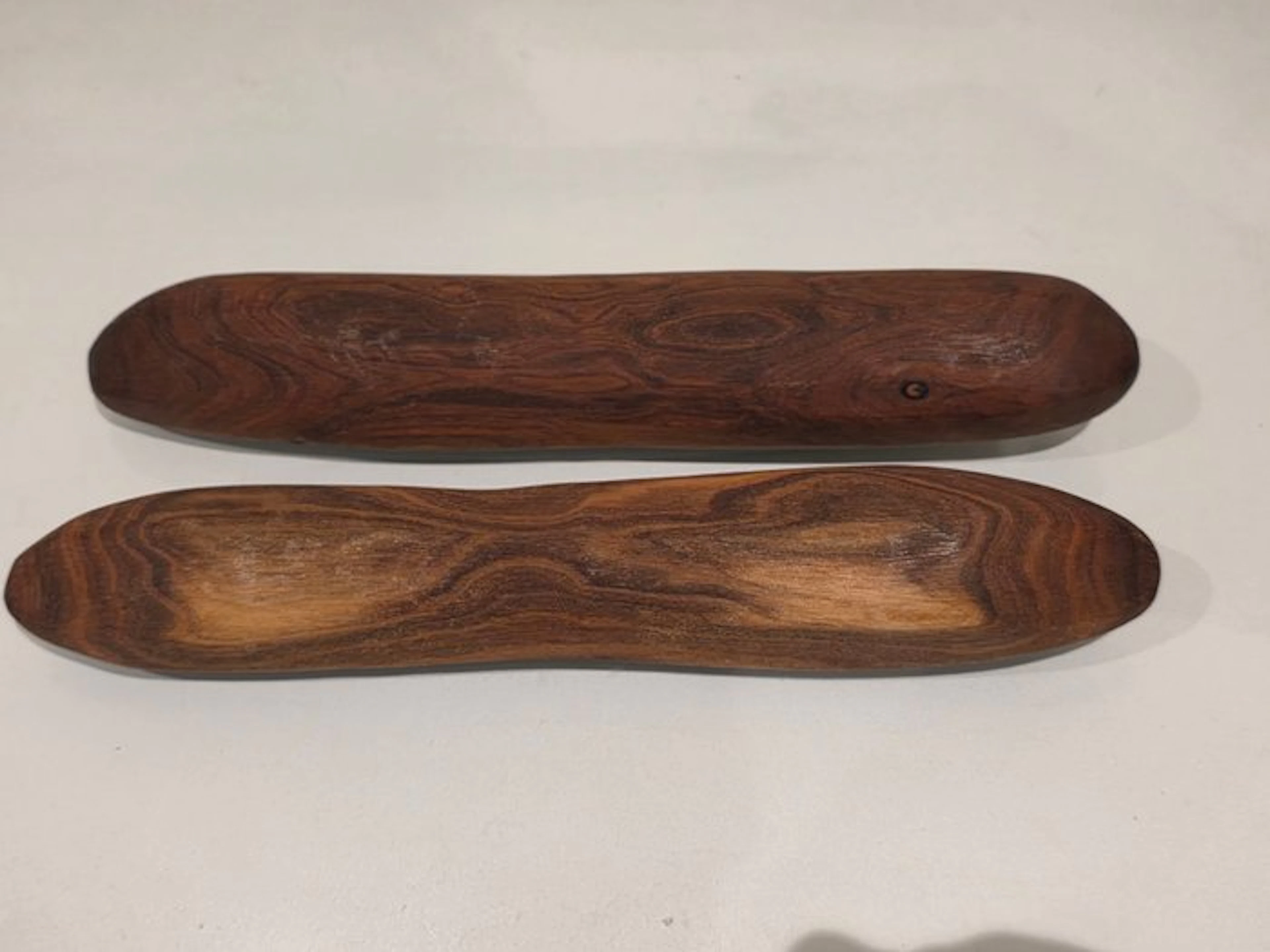 Australian Aboriginal Mulga wood stone carved pre 1950's...