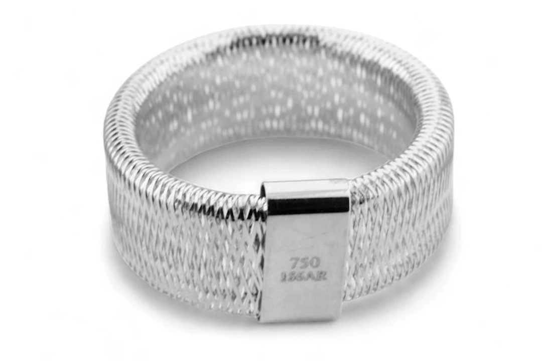 No reserve price - Ring - 18 kt. White gold