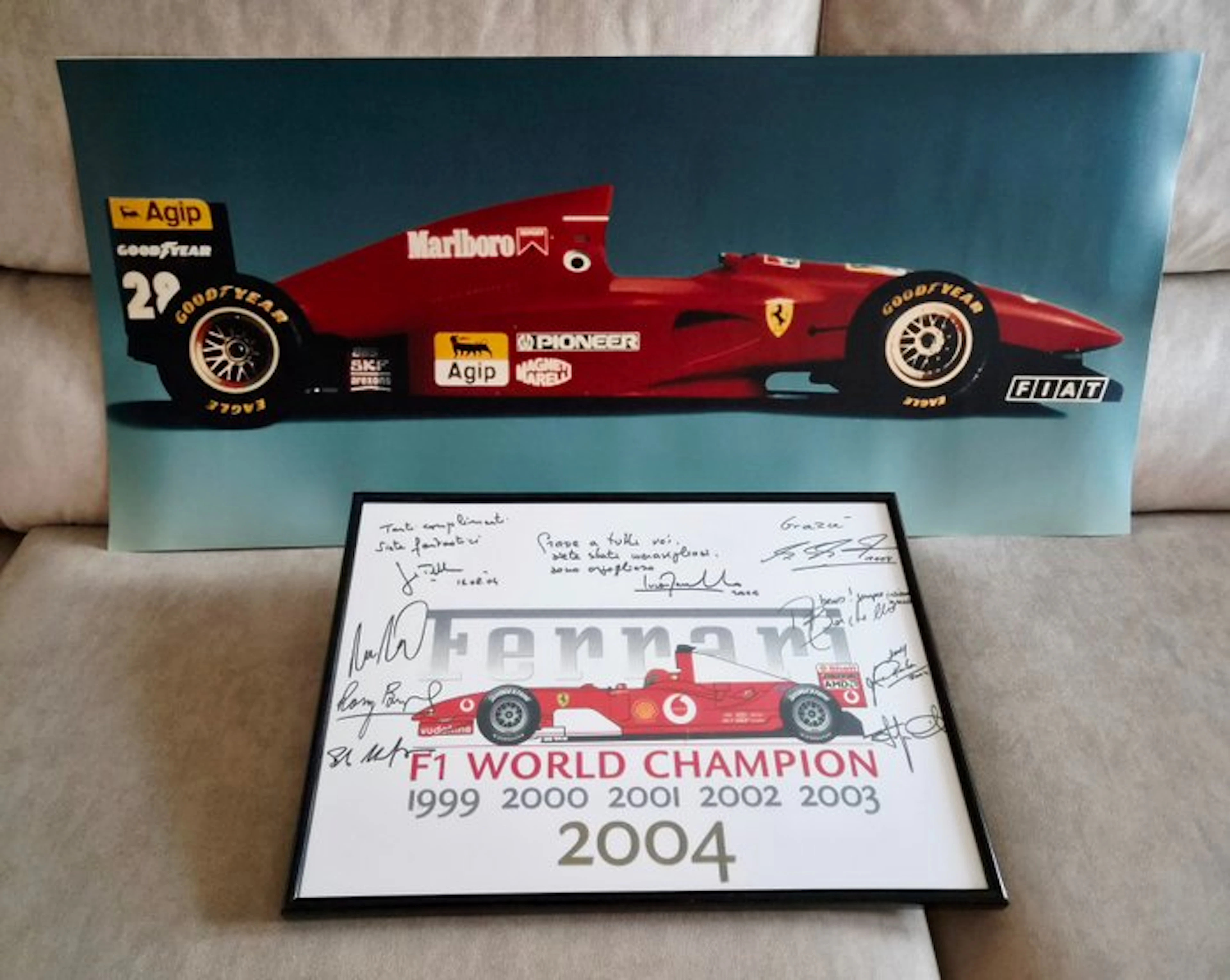 Ferrari Michael Schumacher Gerhard Berger - LOTTO DI 2...