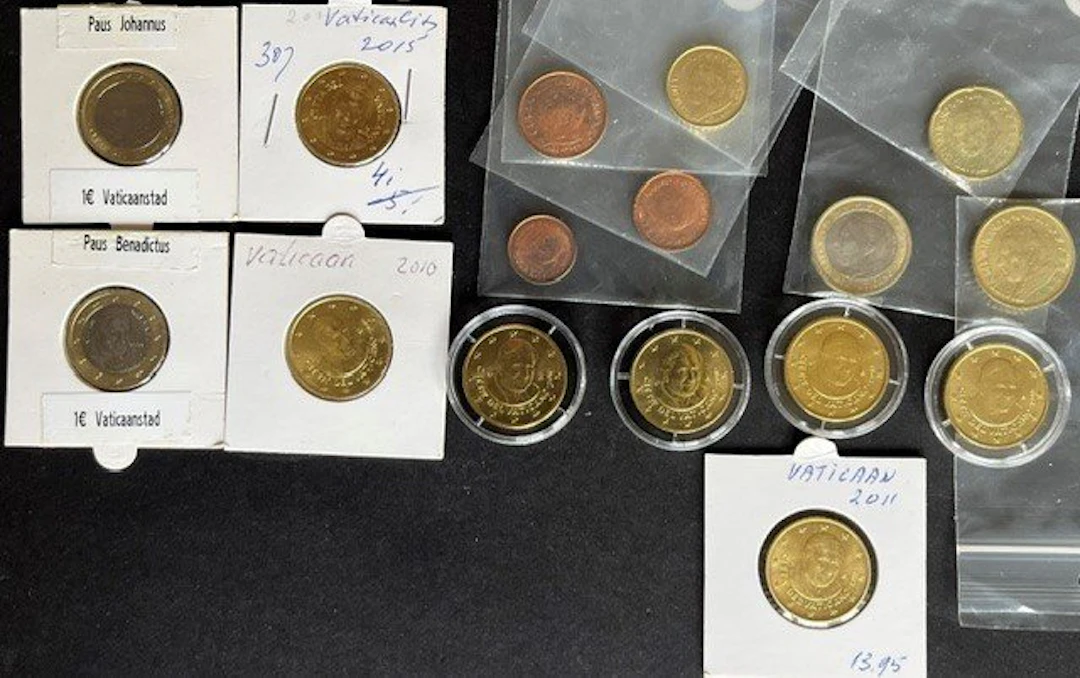 Vatican. Euro Various Years (16 stuks) (No reserve price)