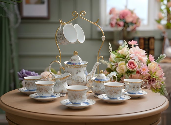 Royal Porcelain - Tea service (29) - Porcelain
