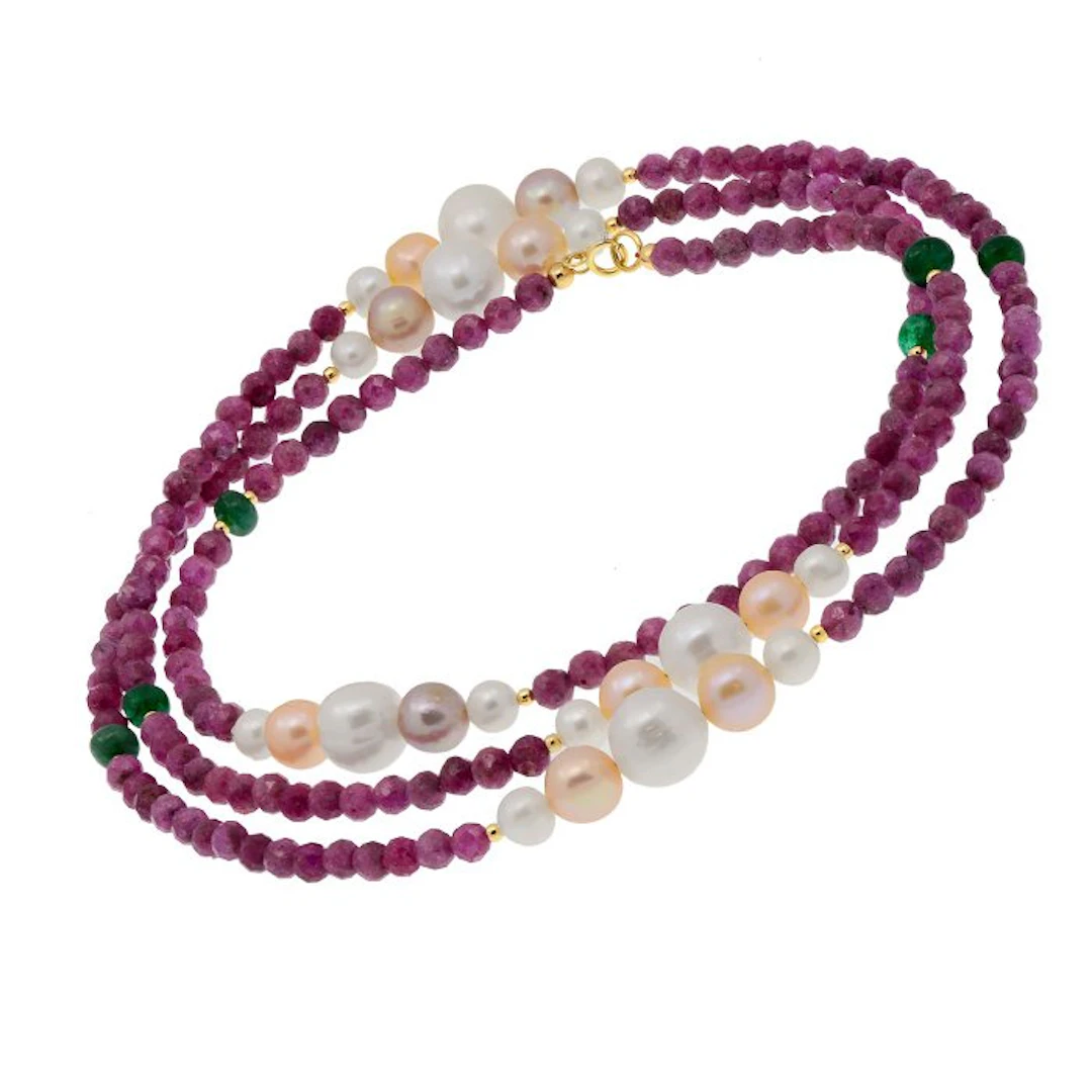No reserve price - 3 piece jewellery set - 18 kt