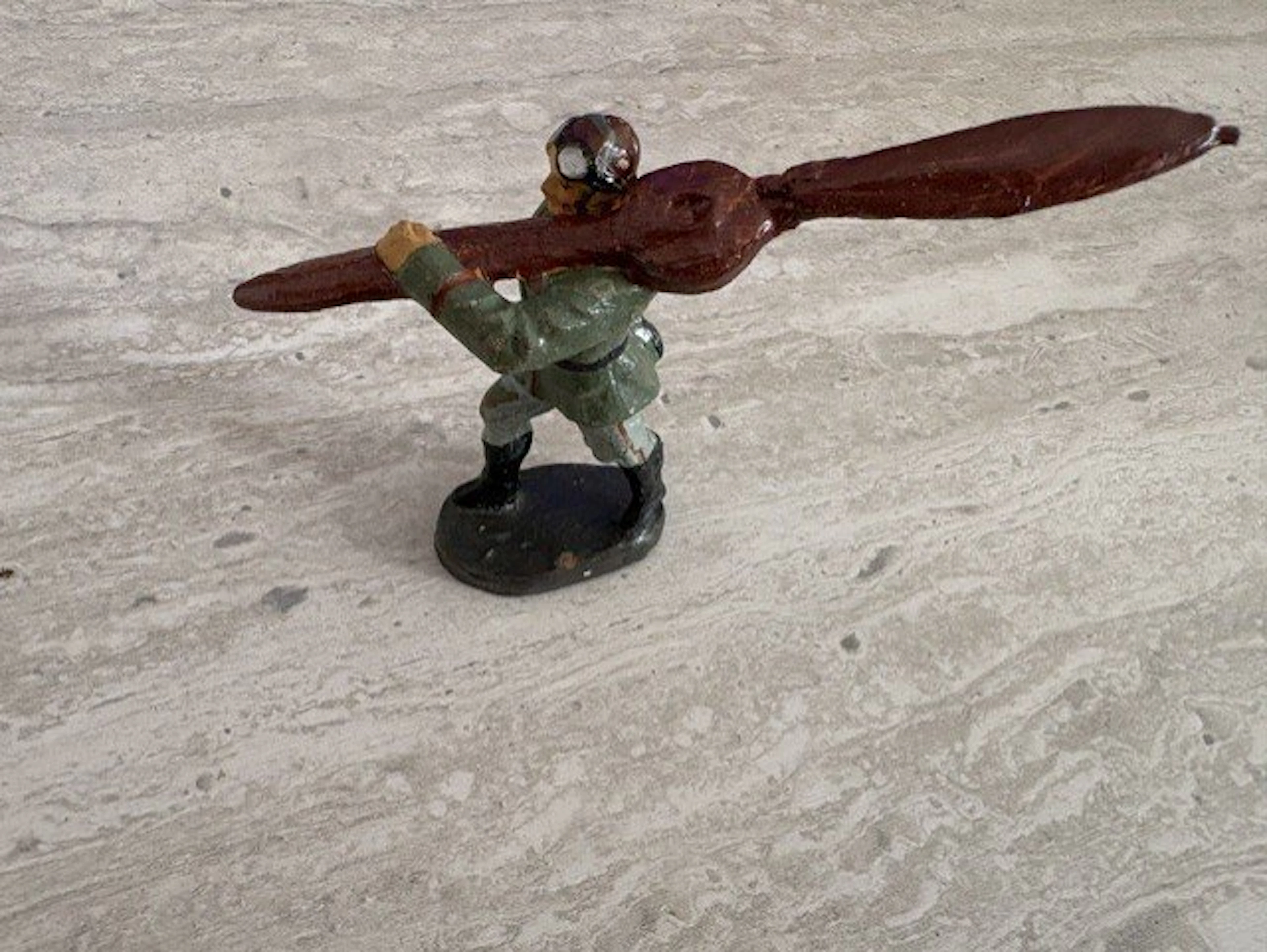 Elastolin - Figure - soldat elastolin aviateur très rare...