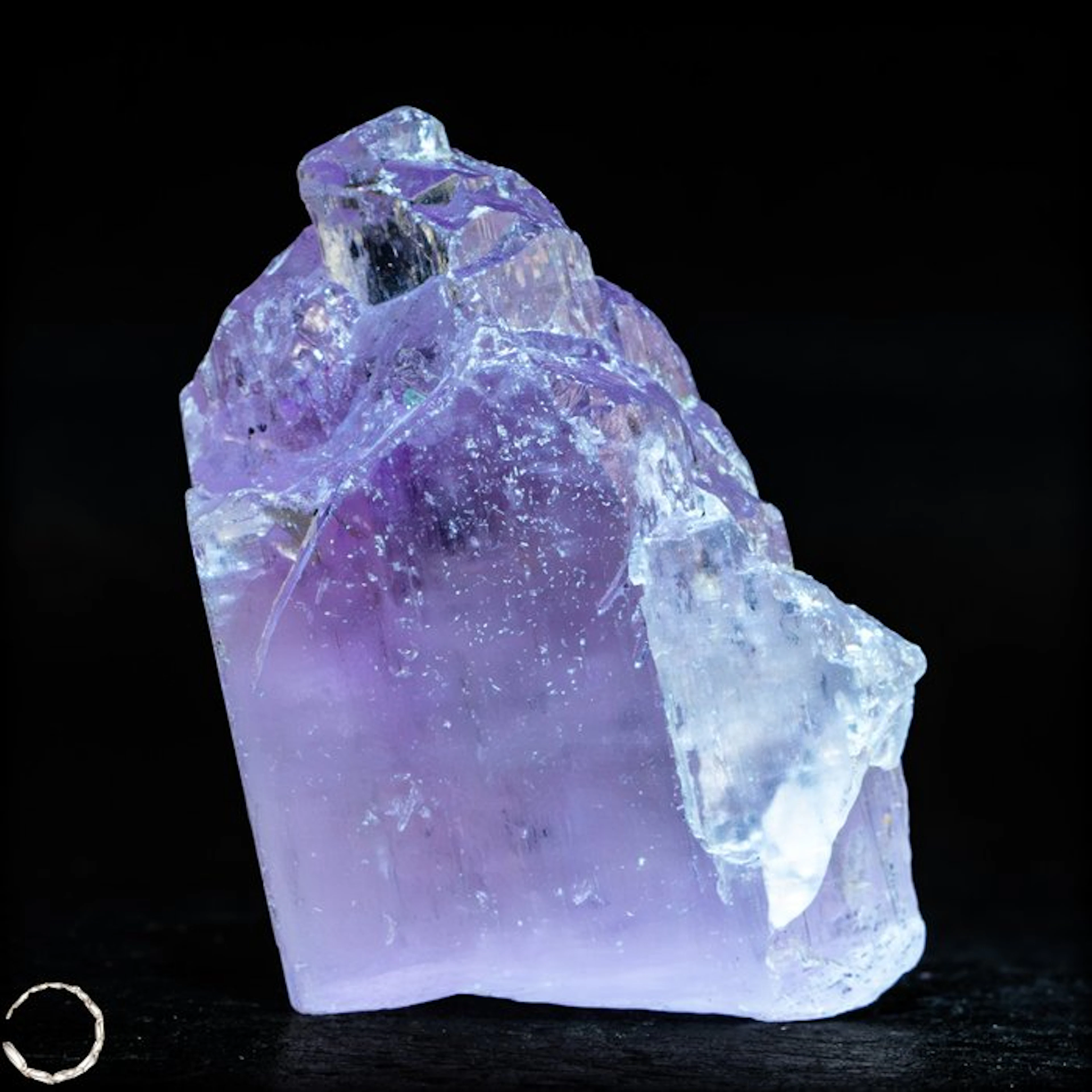 Natural Kunzite rough crystal – Rare purple spodumene...