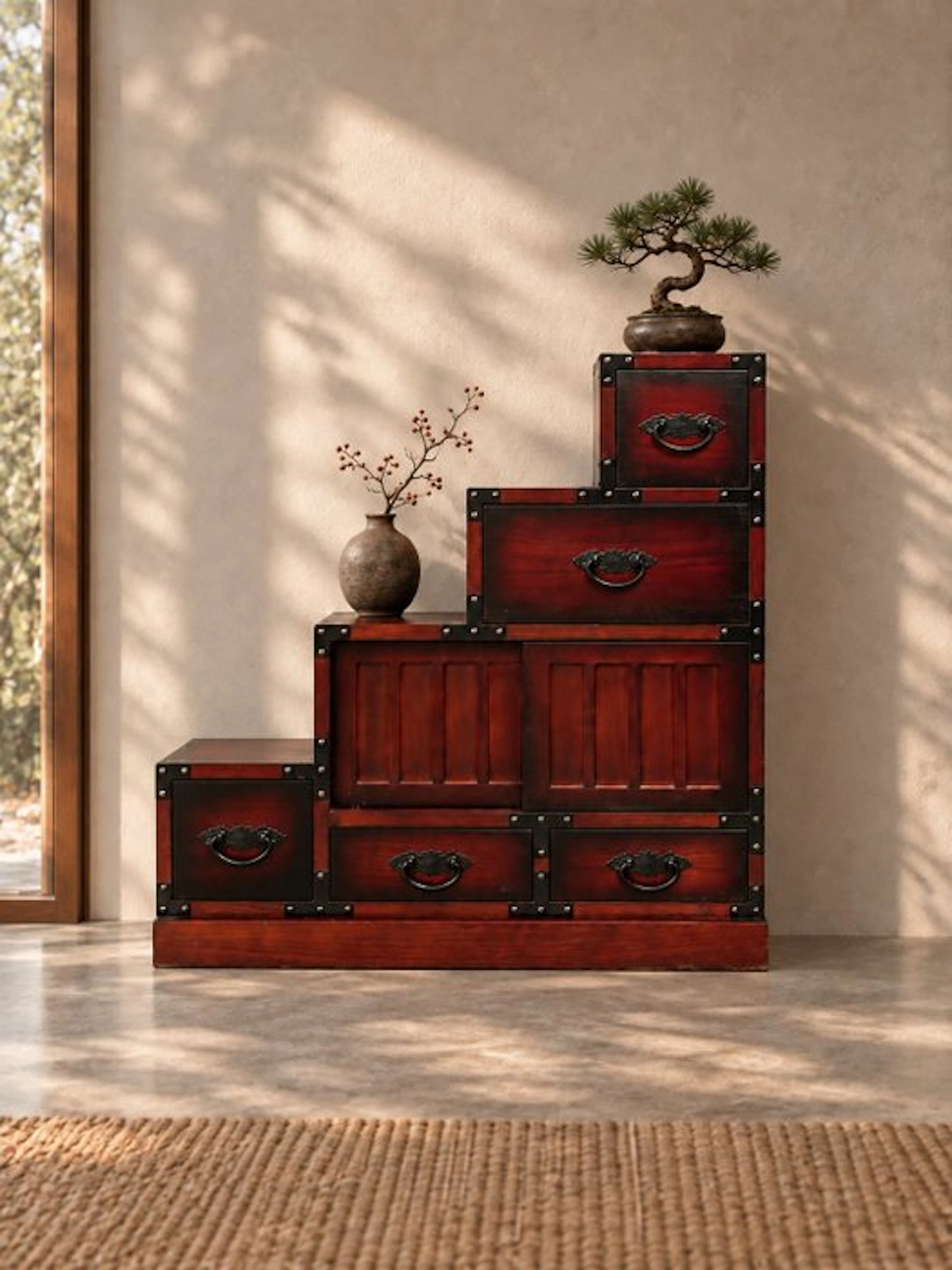 Chest of drawers - Wood - Japan