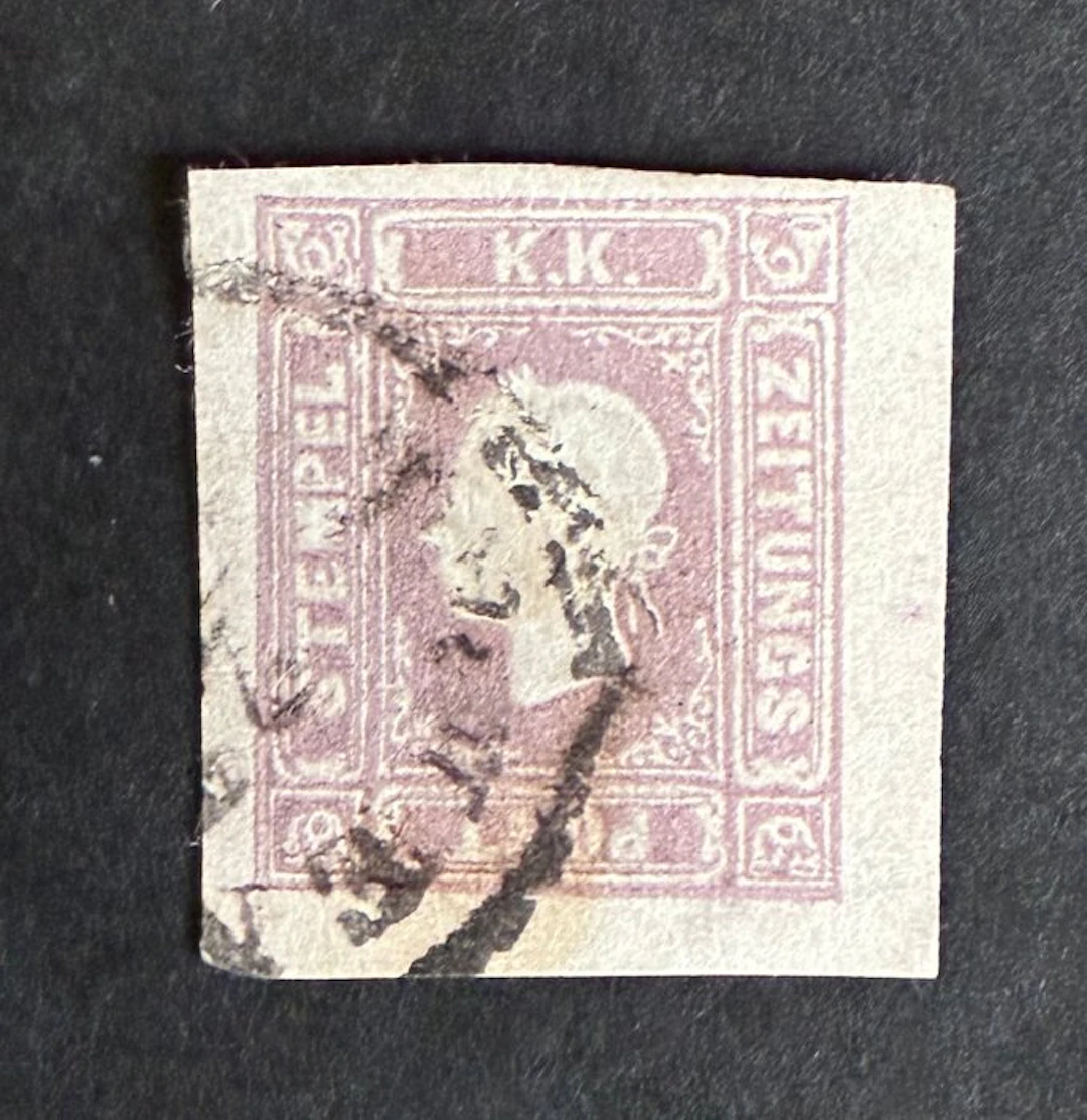 Austria 1858 - newspaper brand - Michel 17a