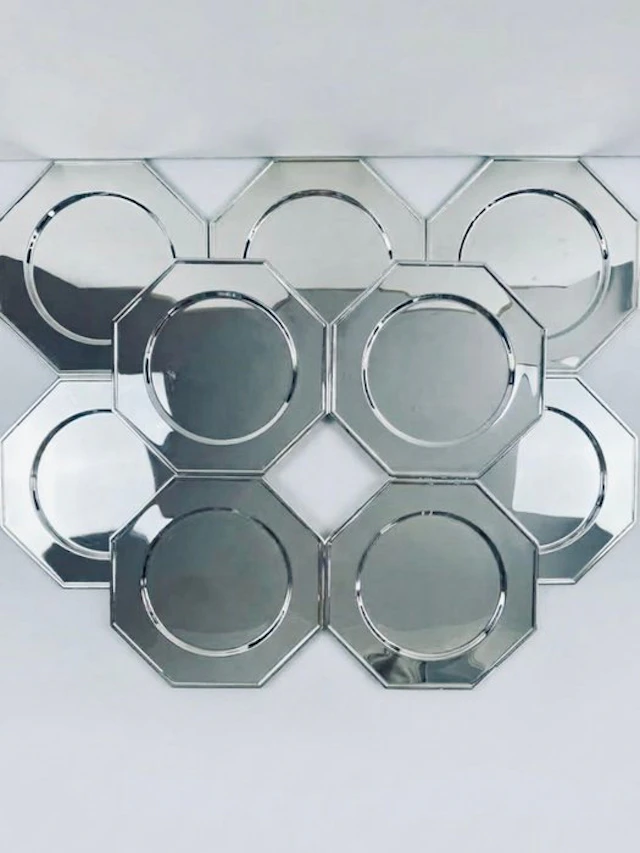 Charger plate (10) - Silverplated, Metal - Luxury for 10!