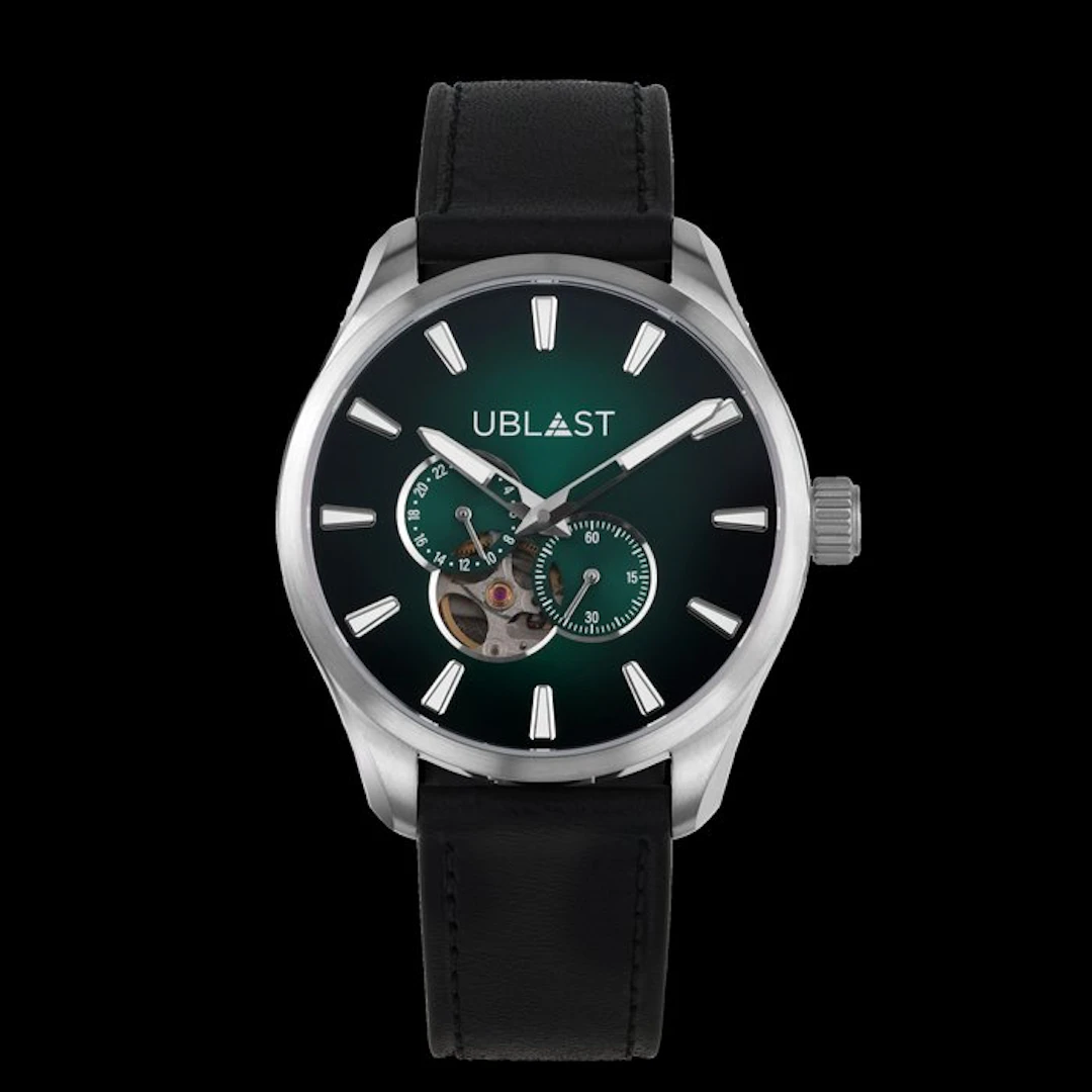 Ublast - Vision Open Heart - Sapphire Glass - REF.UBVOH42BKGN - Ltd