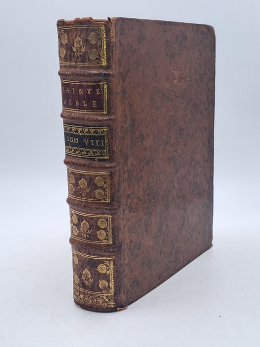 [BIBLE DE VENCE-Tome VIII] - Dom Augustin Calmet - La...