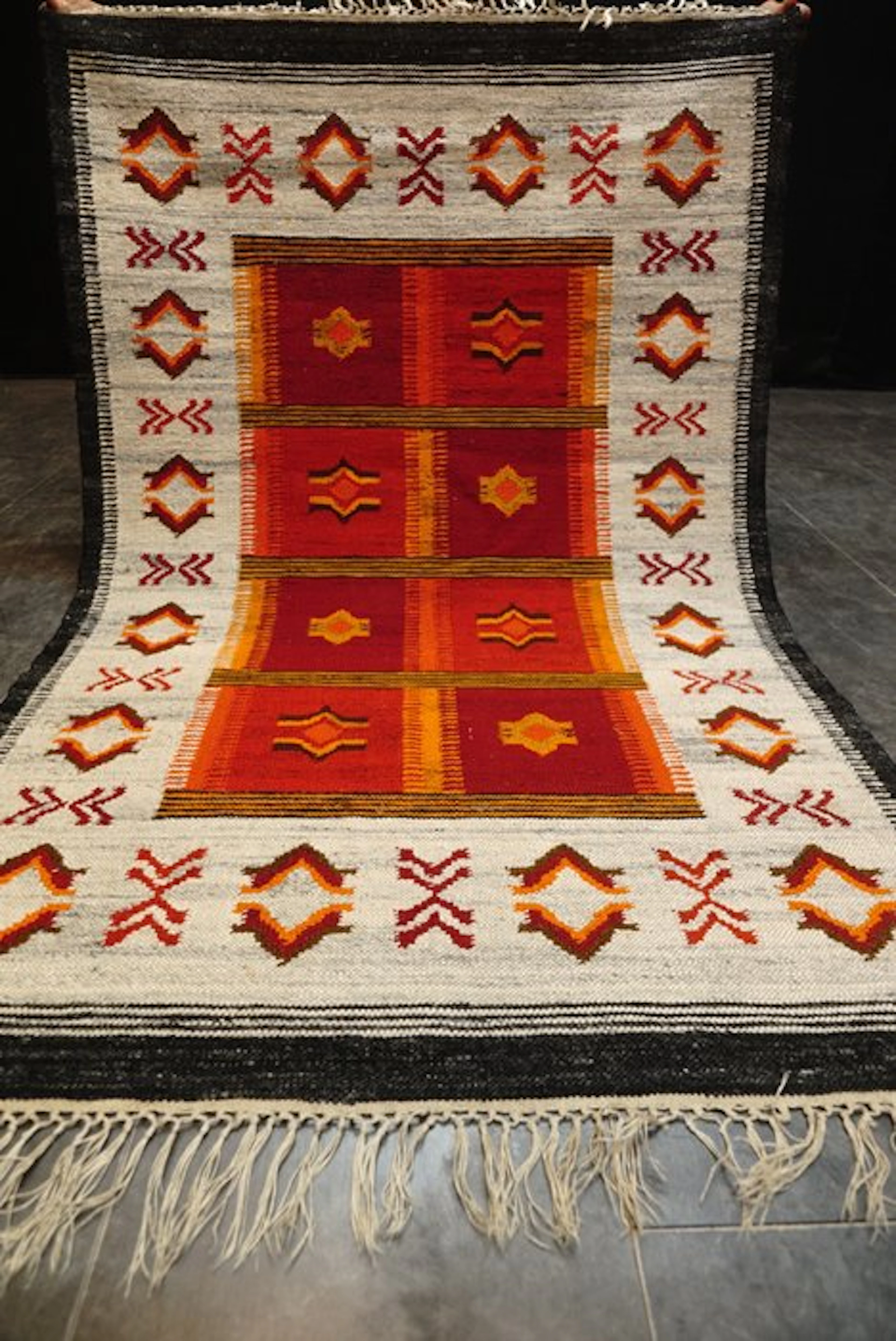 Beautiful Kilim from Poland - Carpet - 154 cm - 103 cm