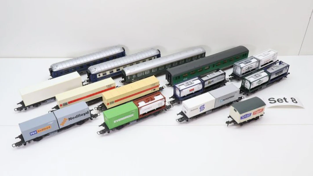 Lima H0 - Model train passenger carriage set (14) - Lima H0 Set Wagons