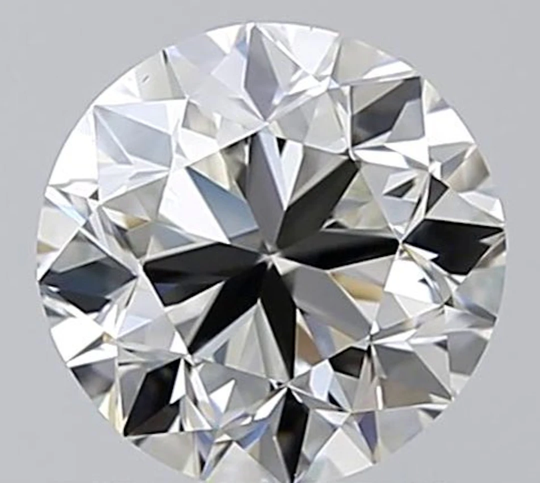 1 pcs Diamond (Natural) - 2.00 ct - Round - E - VS1...