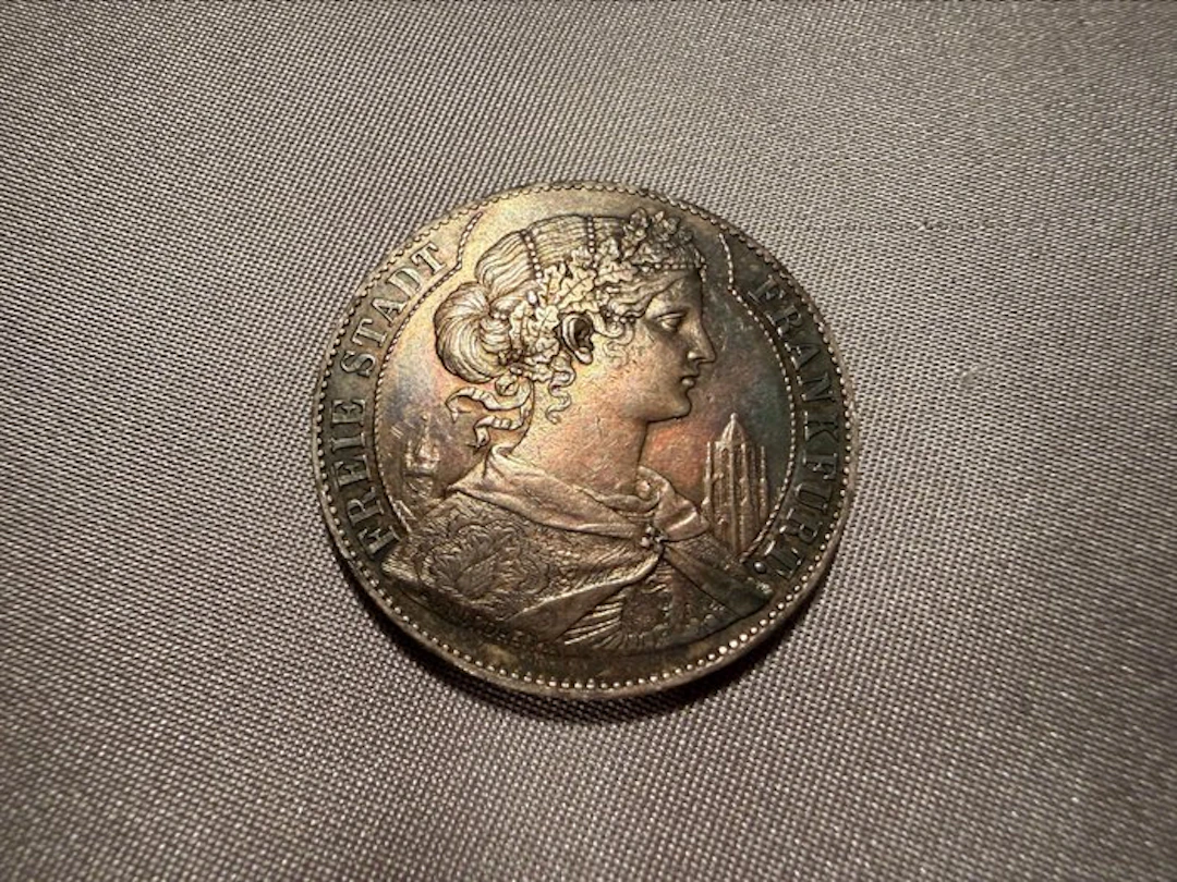Germany, Frankfurt. Vereinsthaler 1858 / Frankfurt (No reserve price)