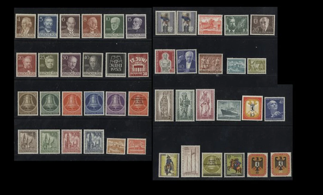 Berlin - Berlin Posten of better mint-condition special editions with bells
