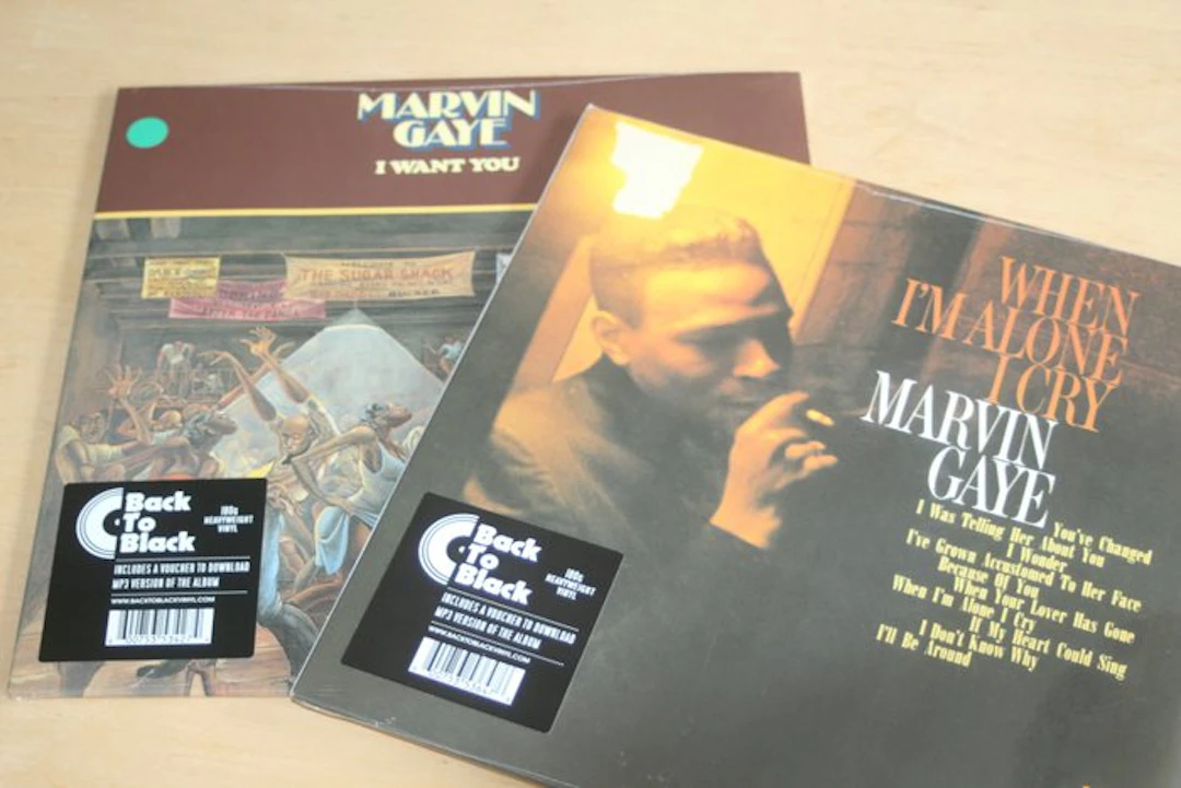 Marvin Gaye - I Want You + When I'm Alone I Cry - LP...