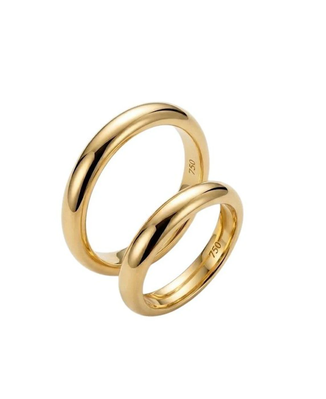 Wedding ring - 18 kt. Yellow gold