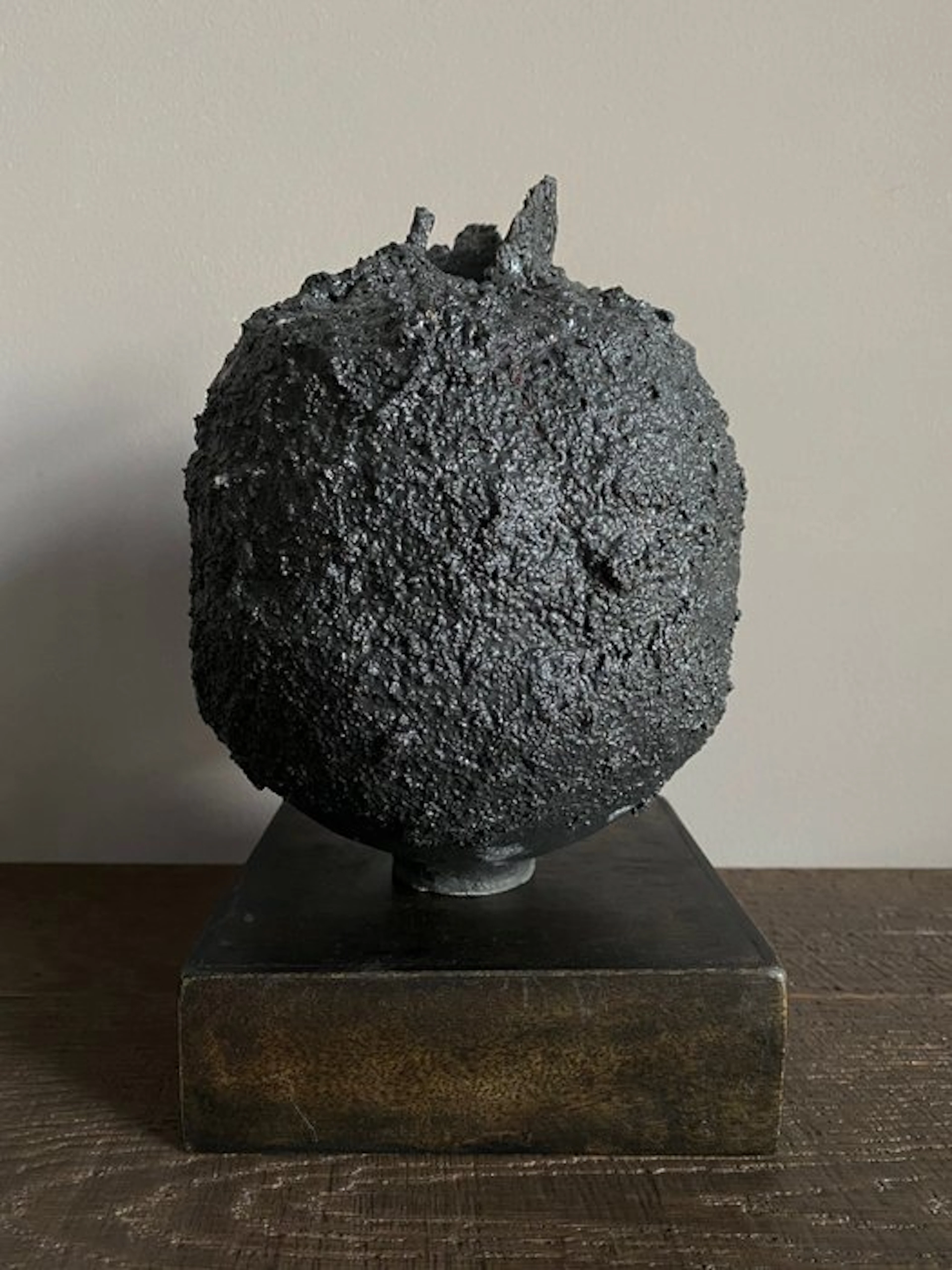 Max Modolo - Vase - Stoneware - Carbon Vase
