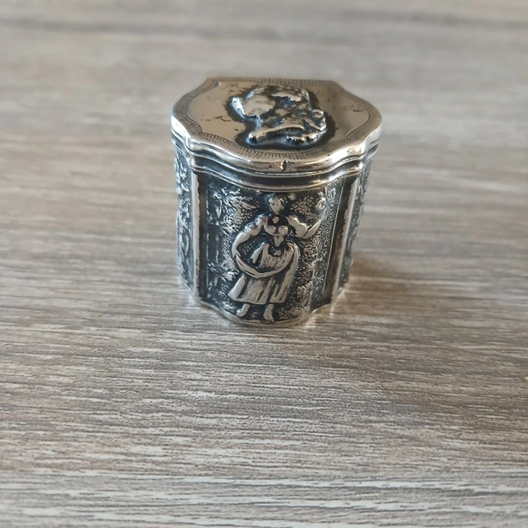 GDJ - Lodderein box - Silver