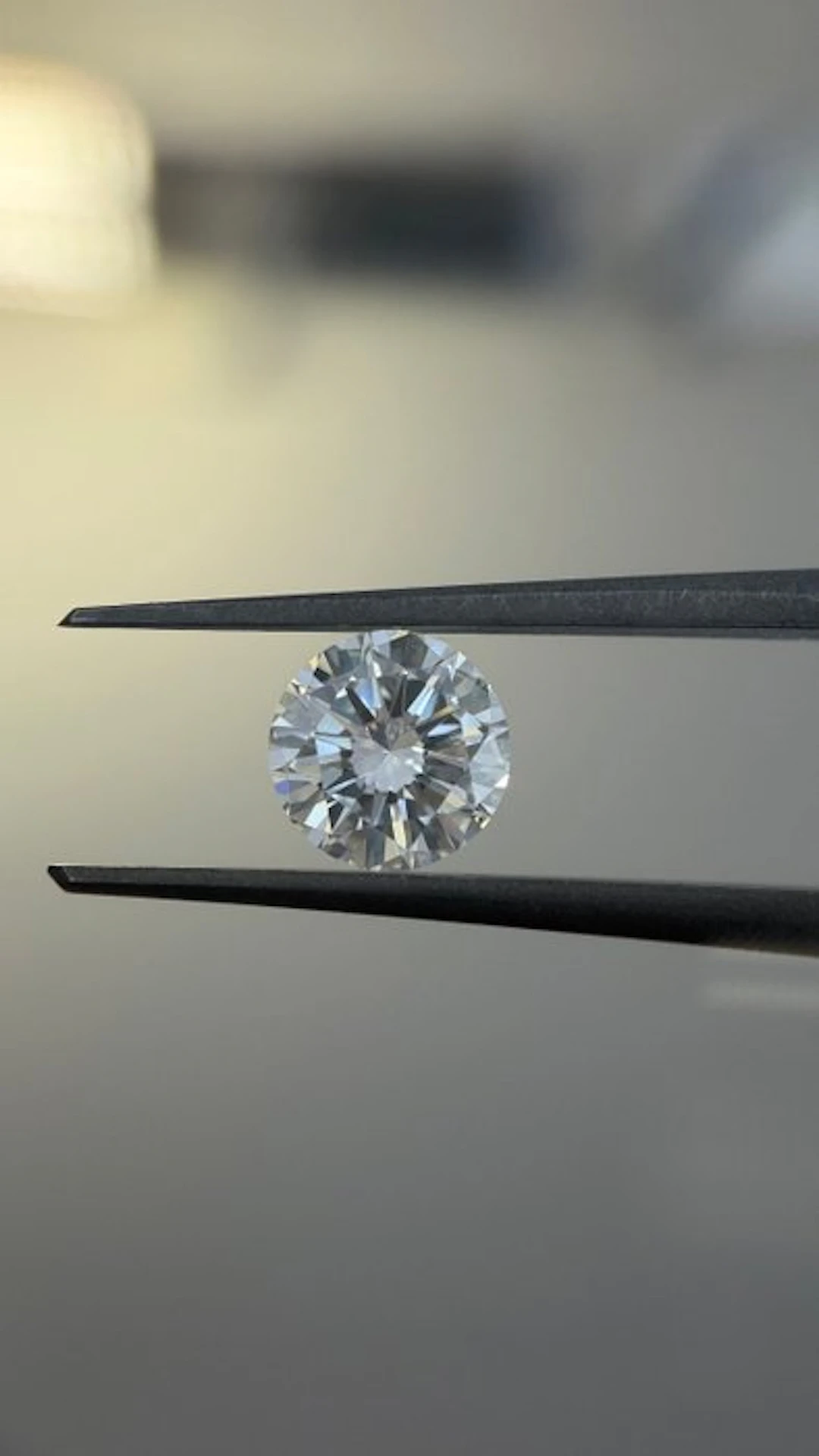 1 pcs Diamond (Natural) - 0.58 ct - Round - F - VVS1 - HRD Antwerp