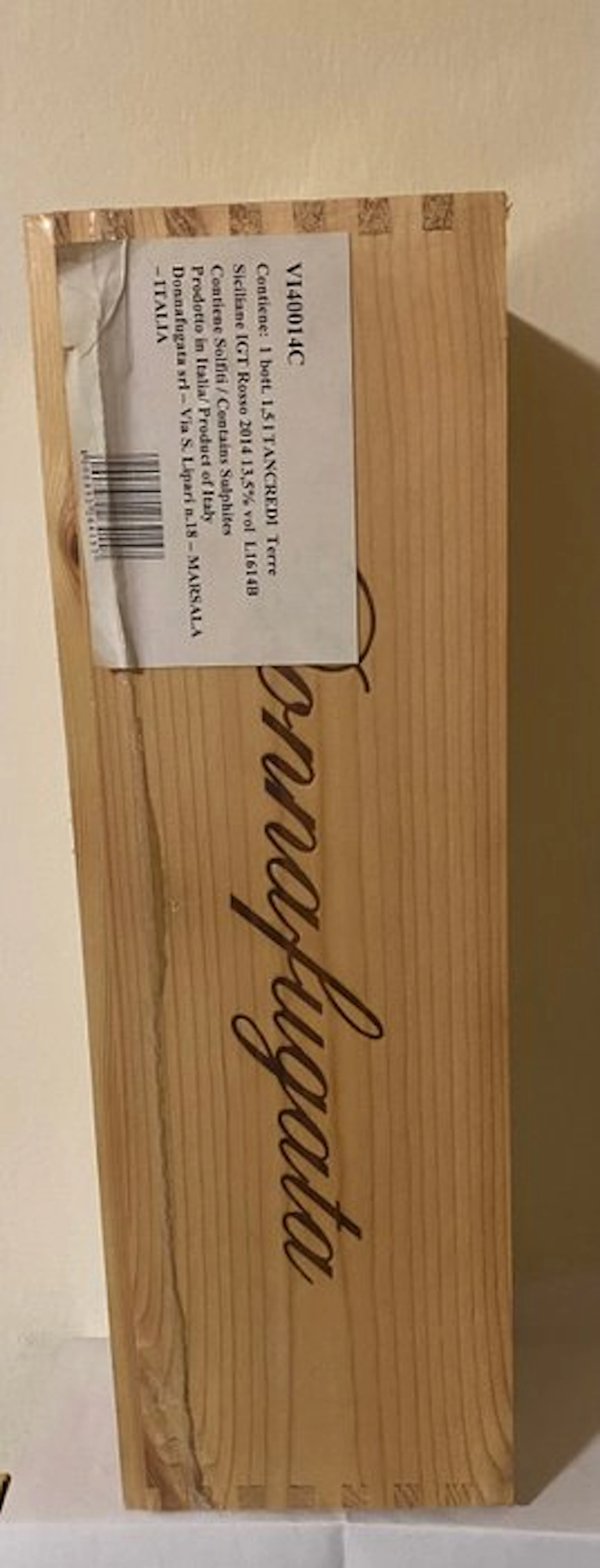 2014 Donnafugata Tancredi - Sicily - 1 Magnum (1.5L)