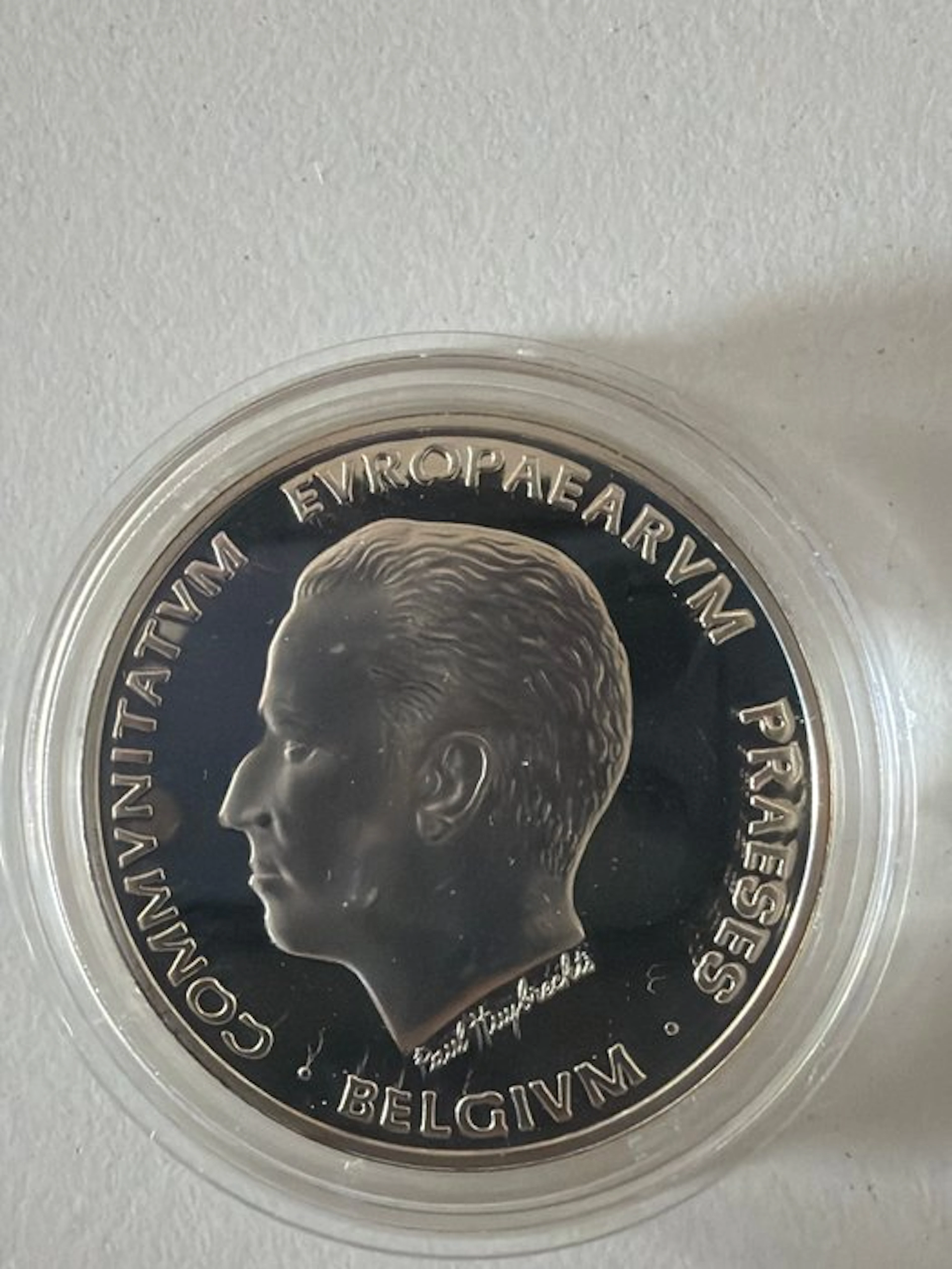 Germany. 5 ECU 1993, König Baudoin PP 22,85g (.833) Silber (No reserve price)