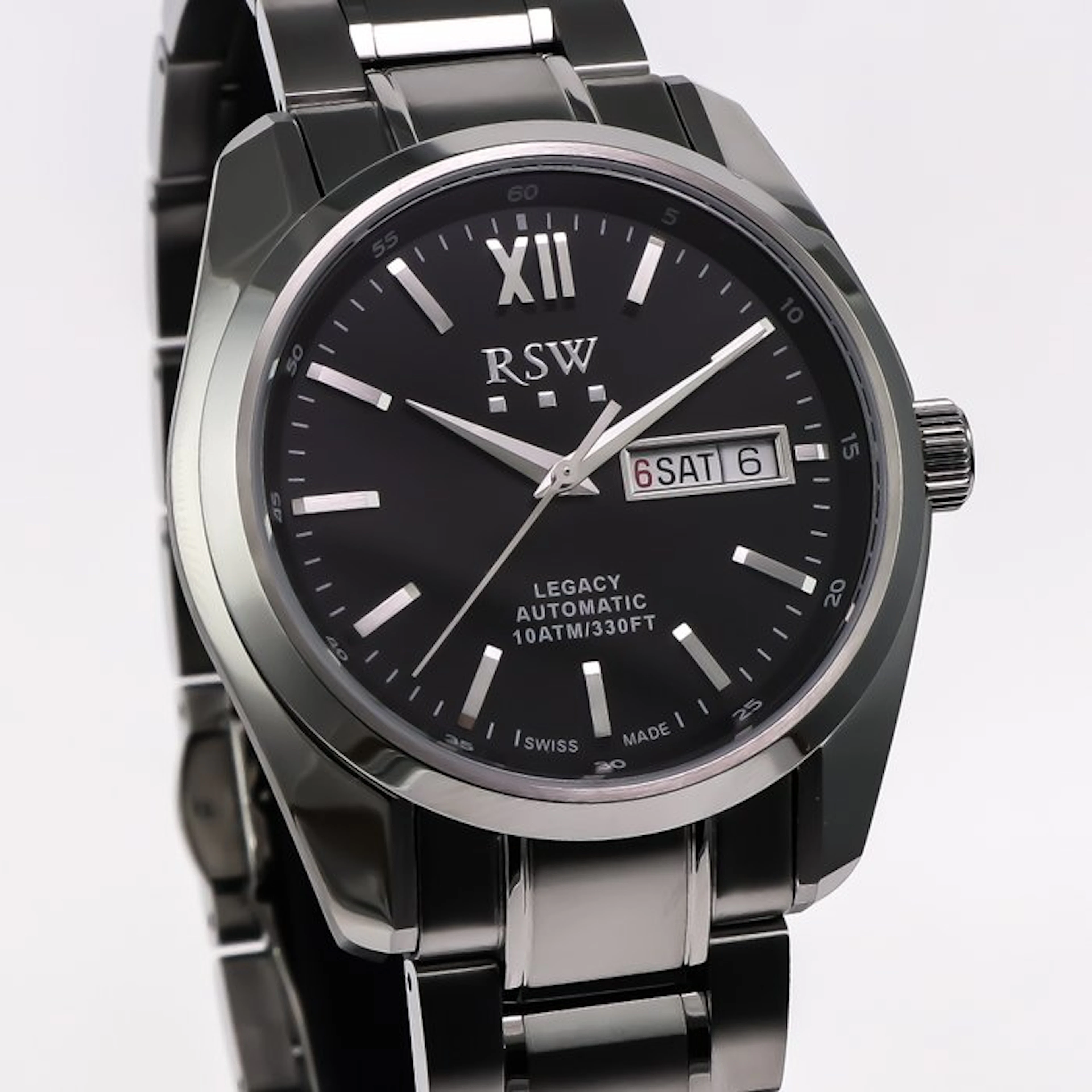 RSW - Legacy New Model Swiss Made Watch - RSWA164-SS-3...