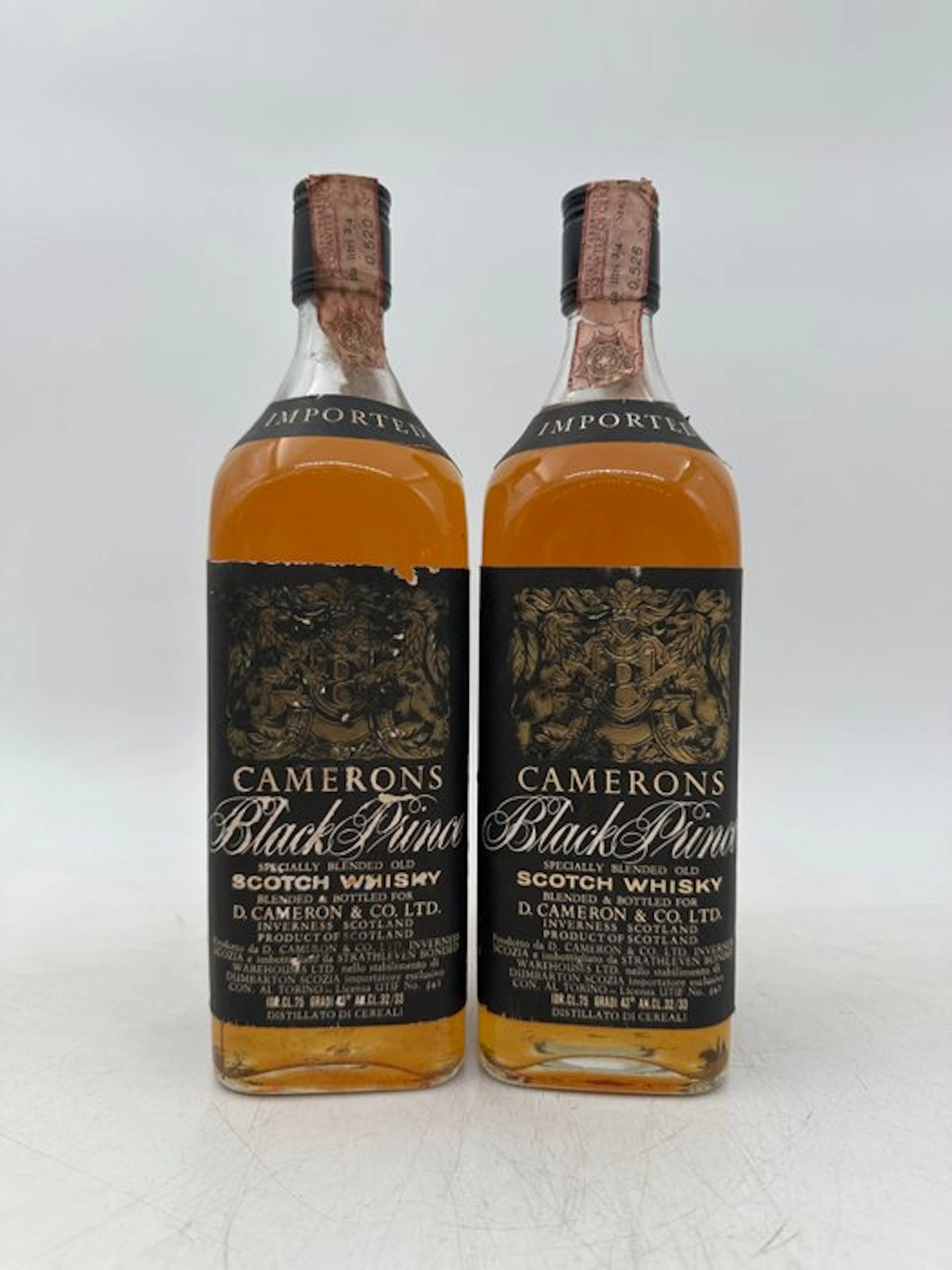 Camerons Black Prince - b. 1970s - 75cl - 2 bottles
